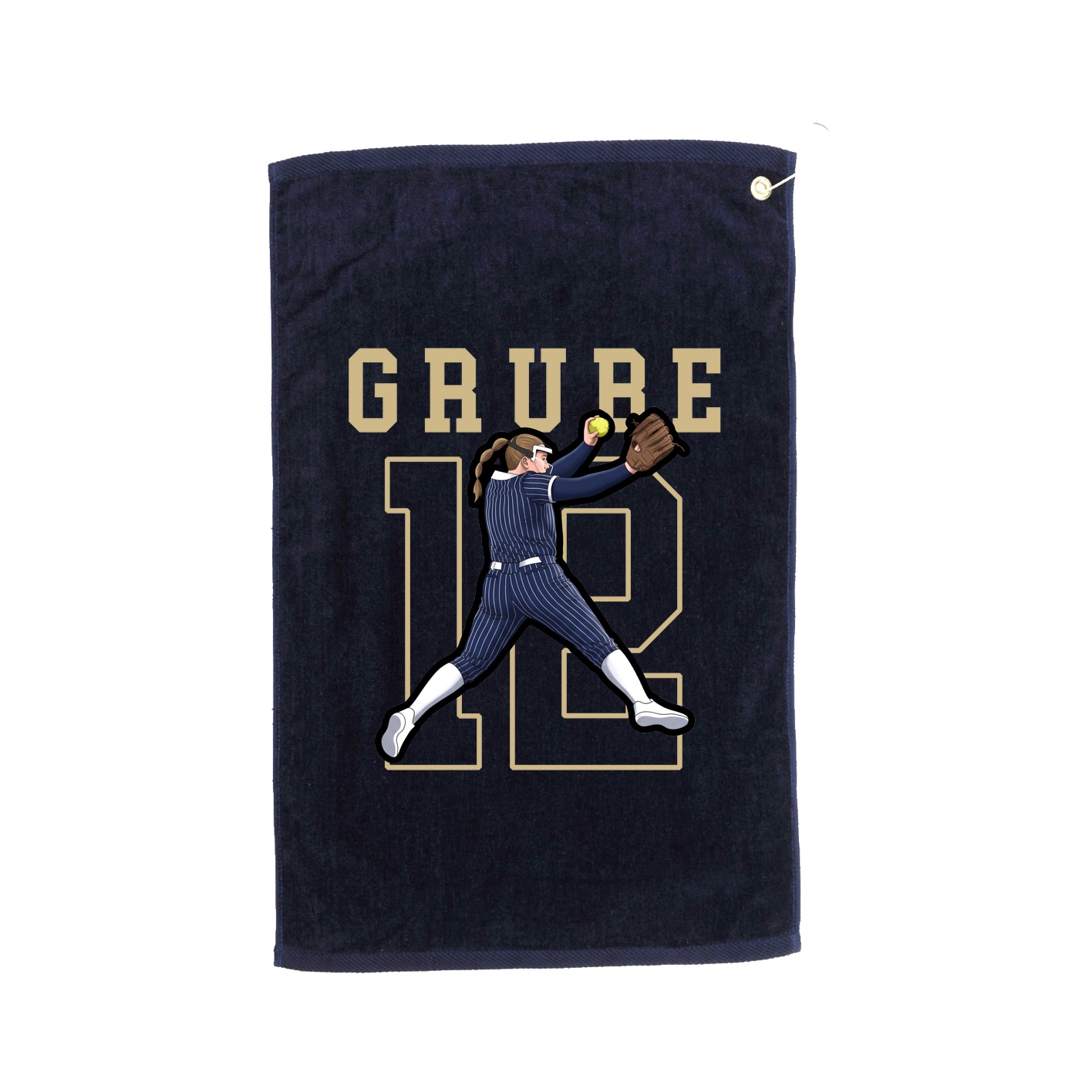 Terry Velour Golf Towel