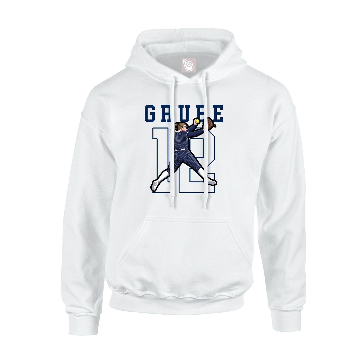 Youth Hoodie — Shirsey in White