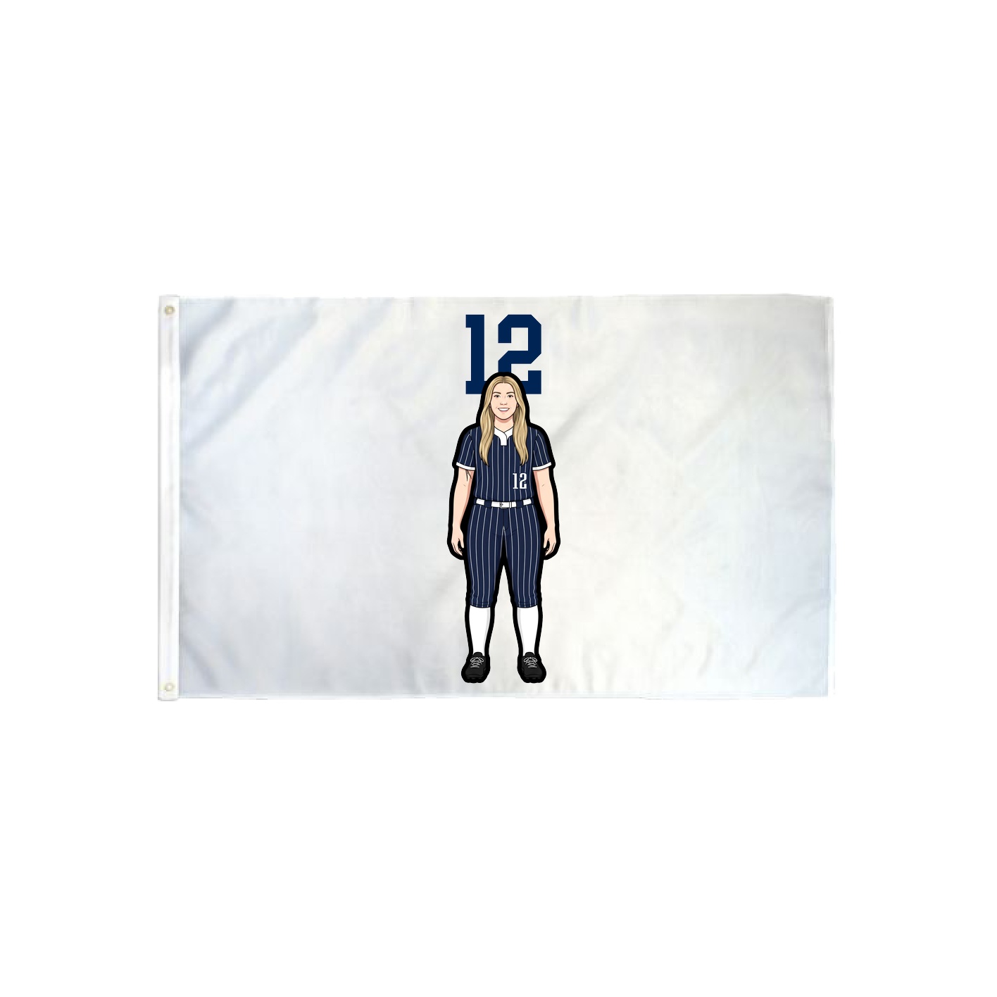 3x5 Flag — Number Top in Classic
