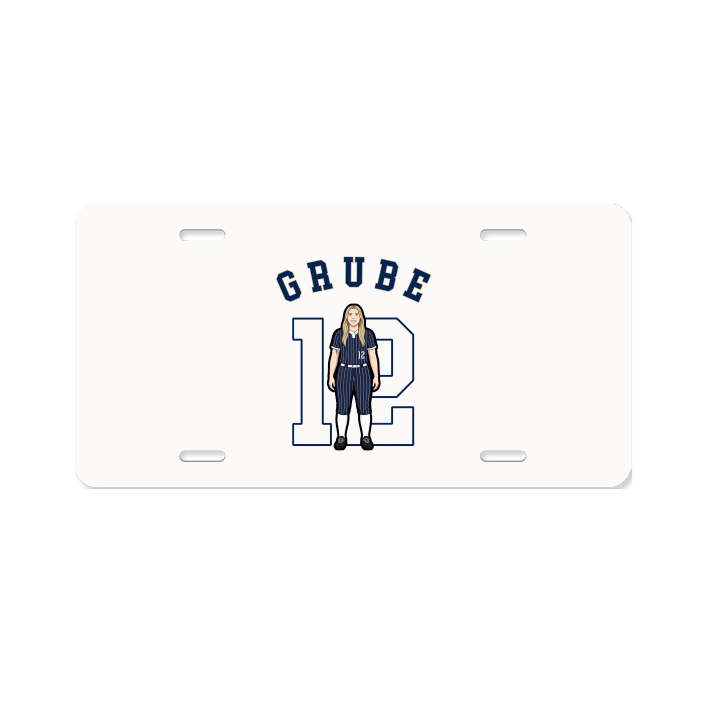 License Plate — Shirsey Arch in Classic
