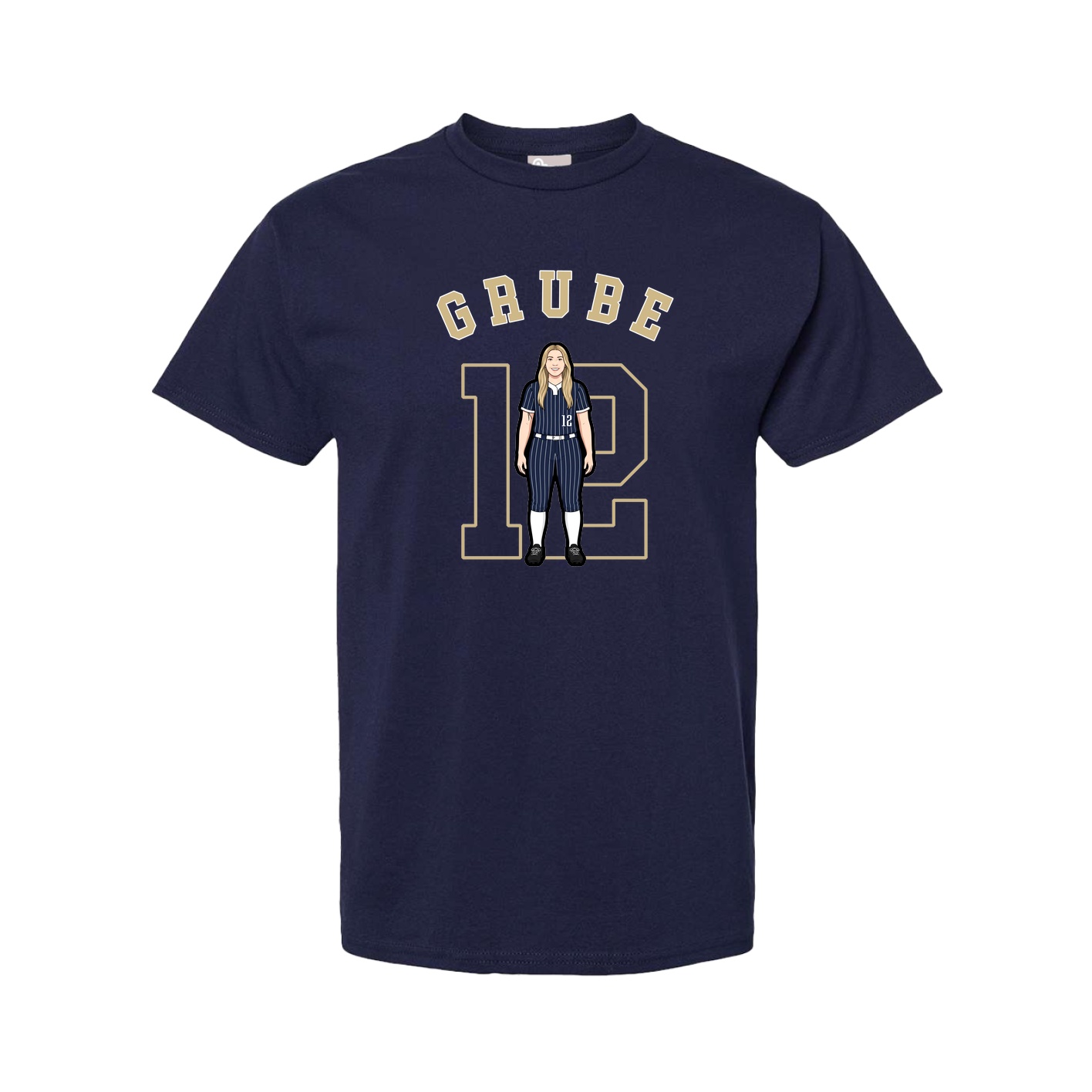 Tee — Shirsey Arch in Navy