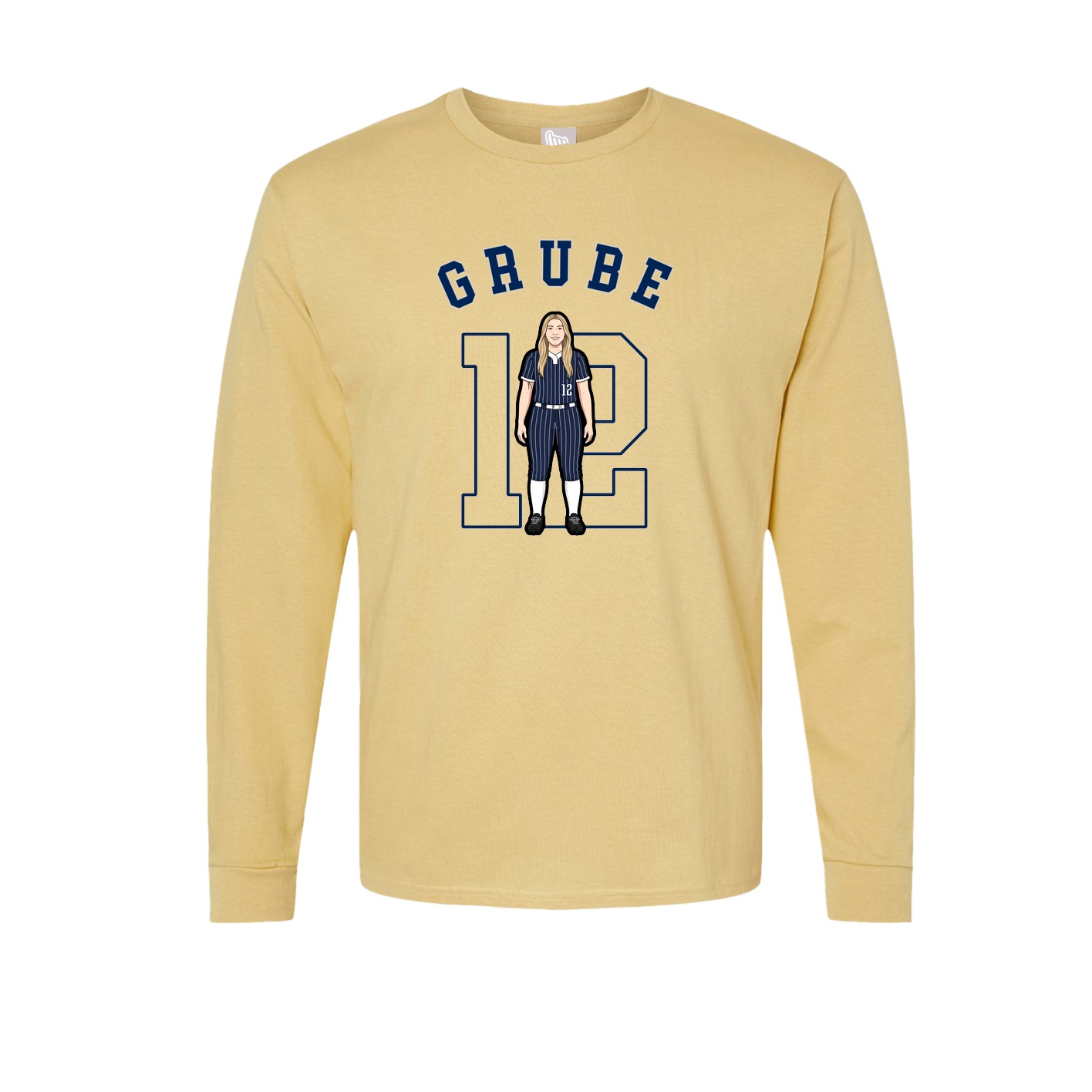 Long Sleeve Tee — Shirsey Arch in Vegas Gold