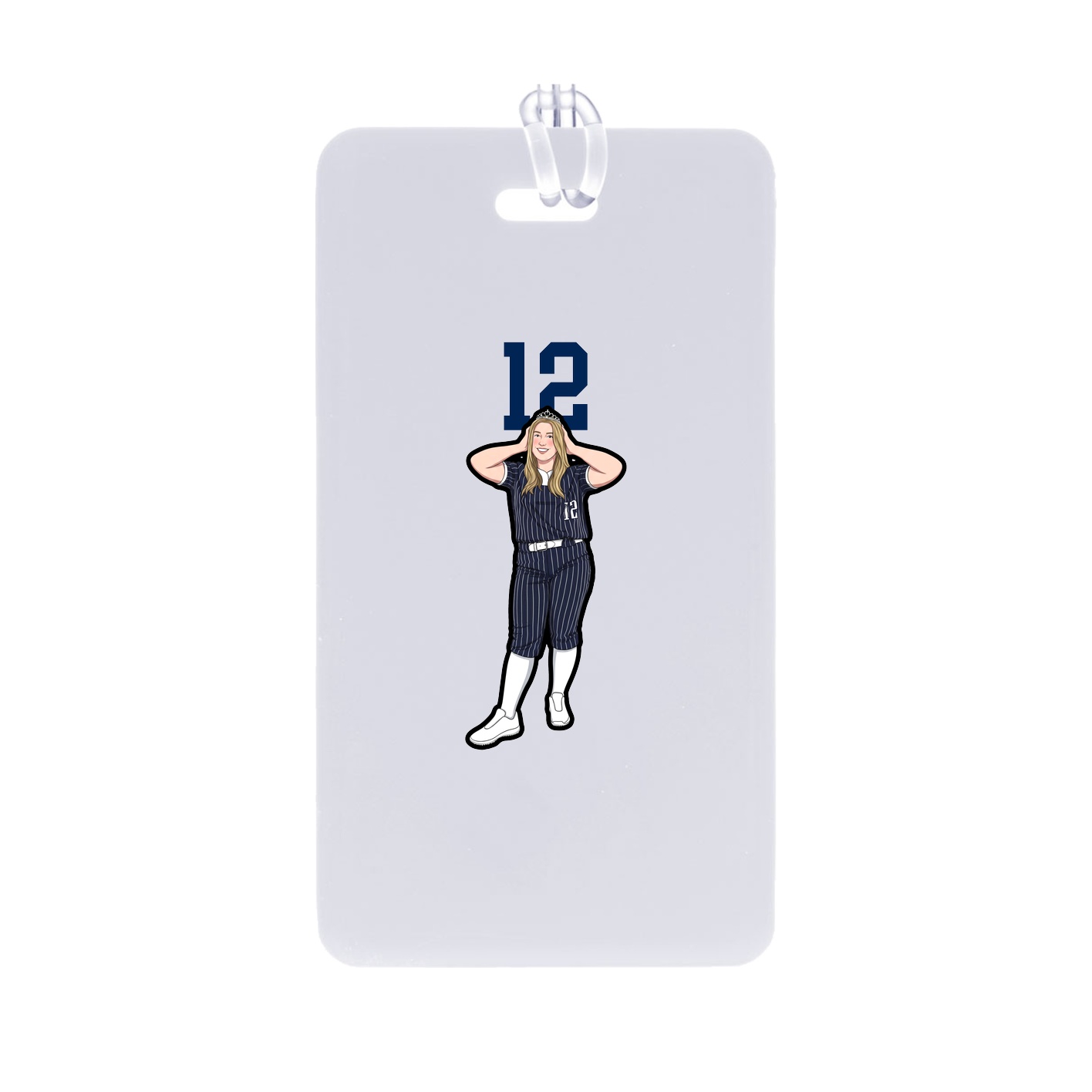 Bag Tag — Number Top in Classic