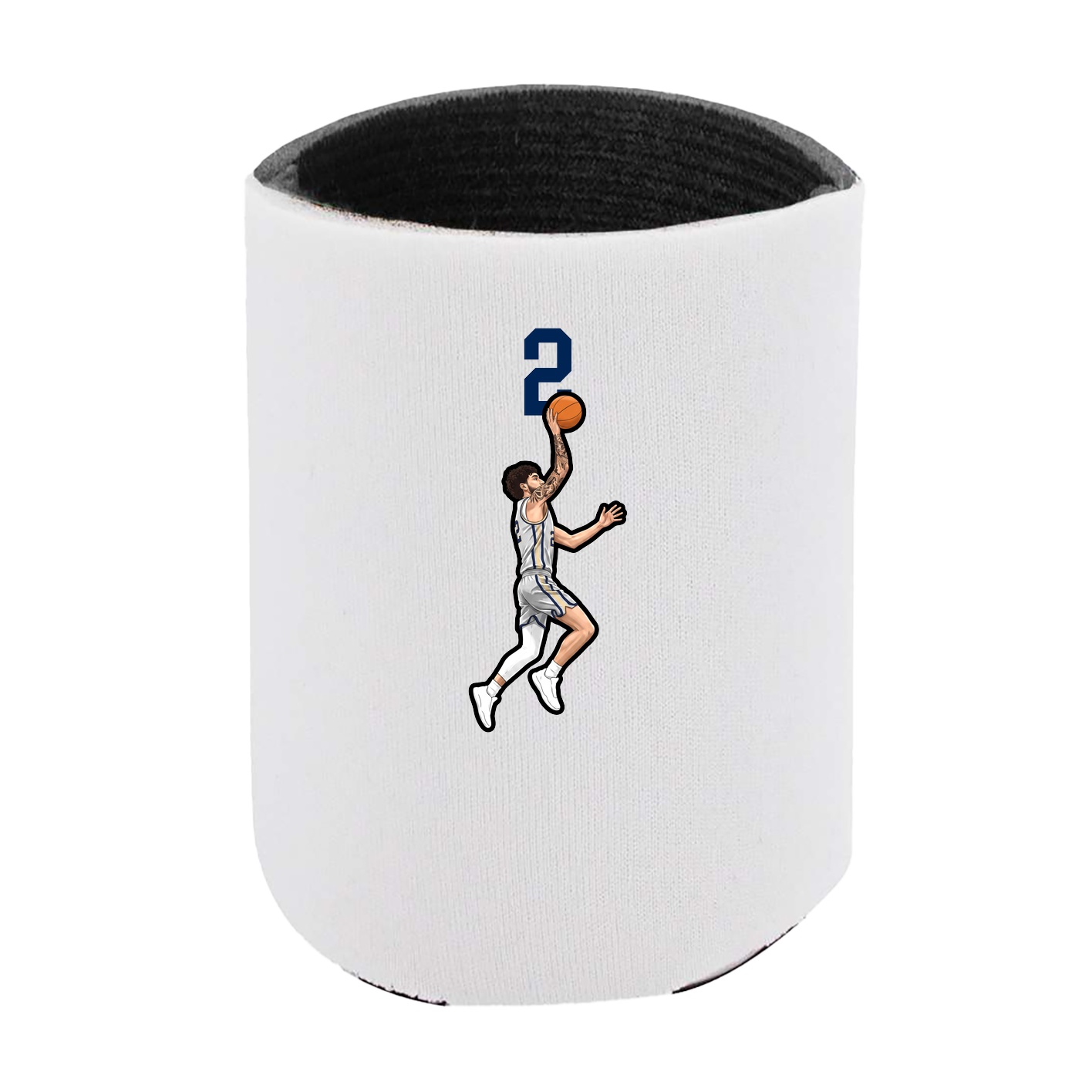 Can Holder — Number Top in White