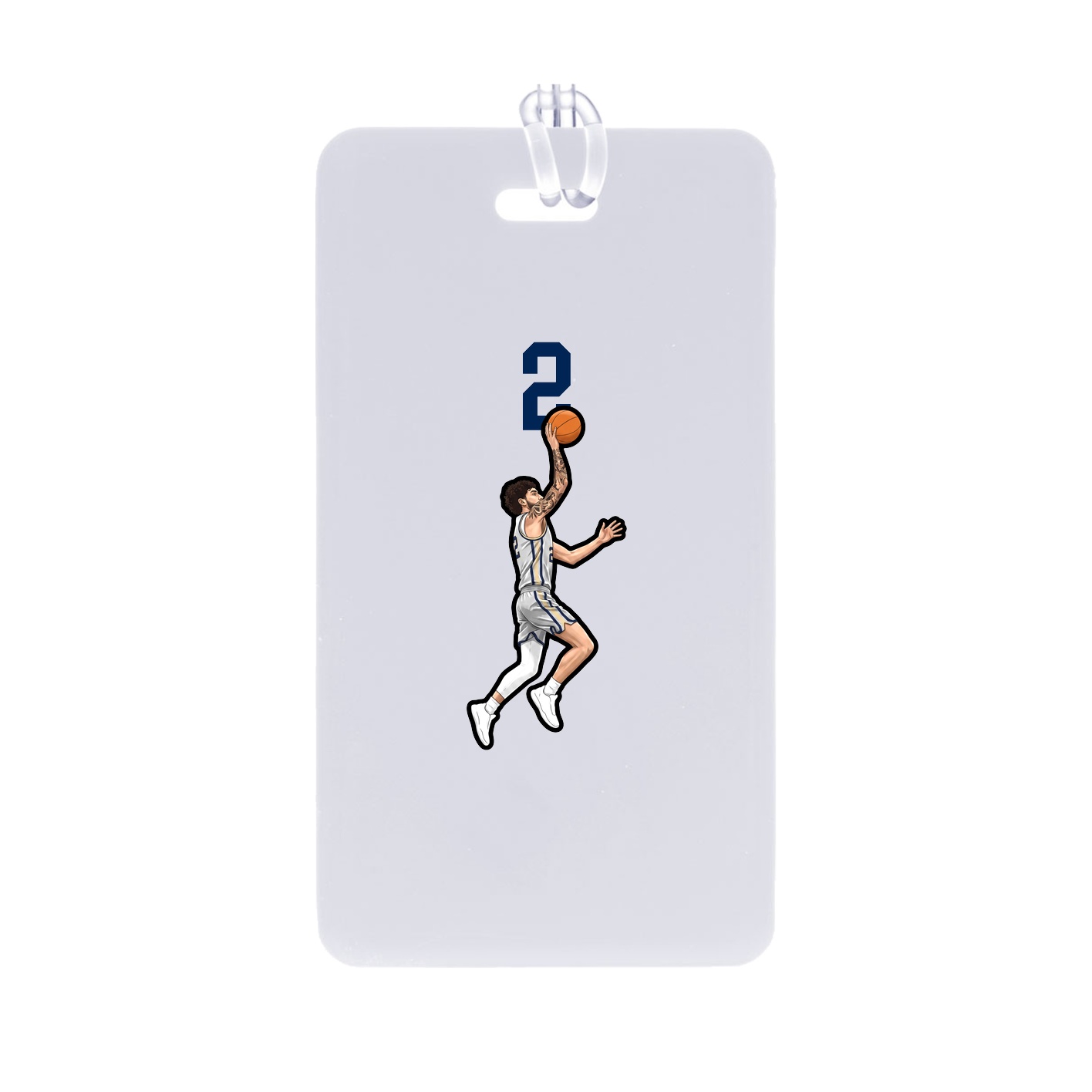 Bag Tag — Number Top in Classic