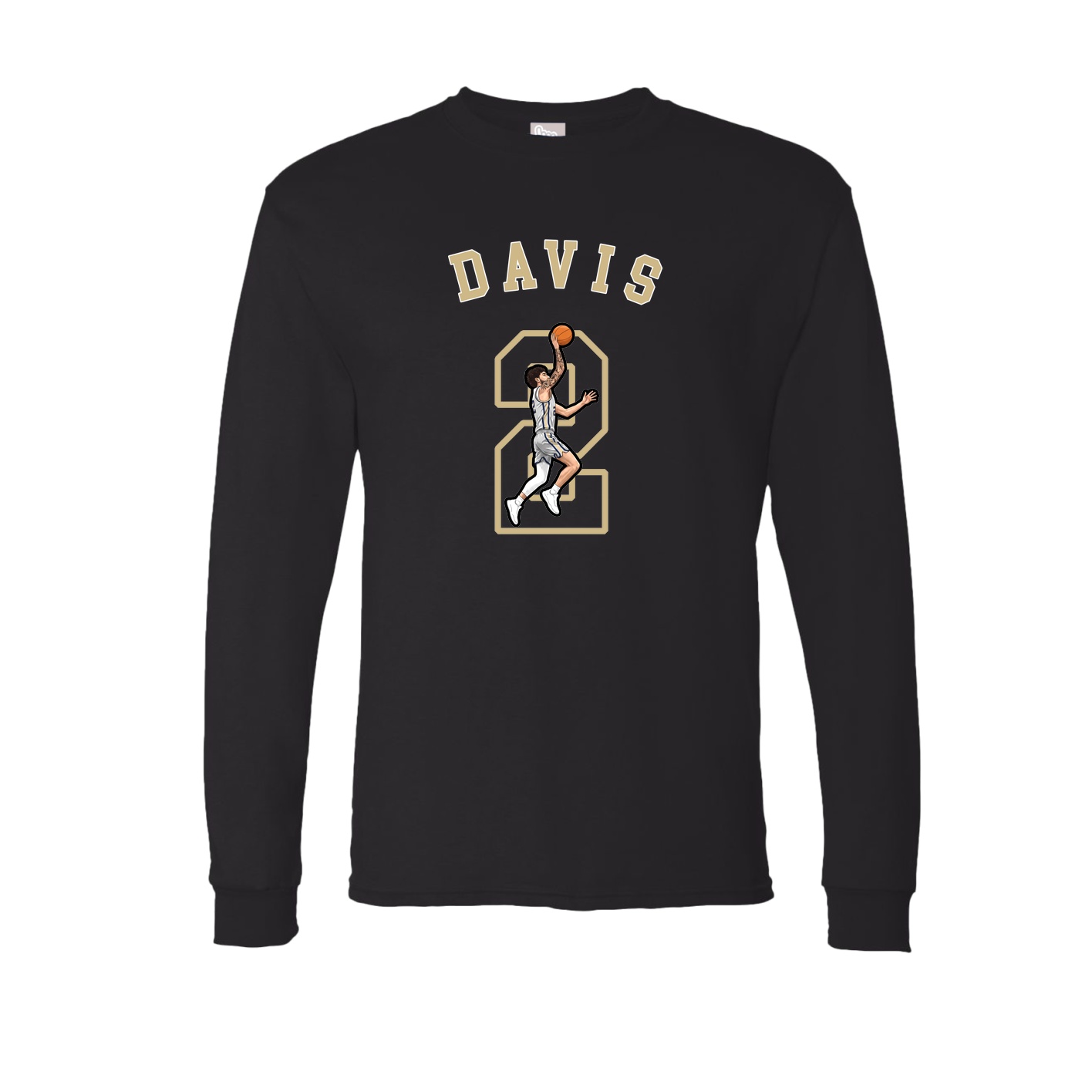 Long Sleeve Tee — Shirsey Arch in Black