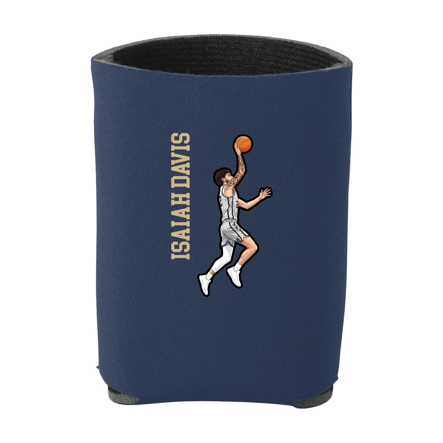 Can Holder — Name Vertical in Navy