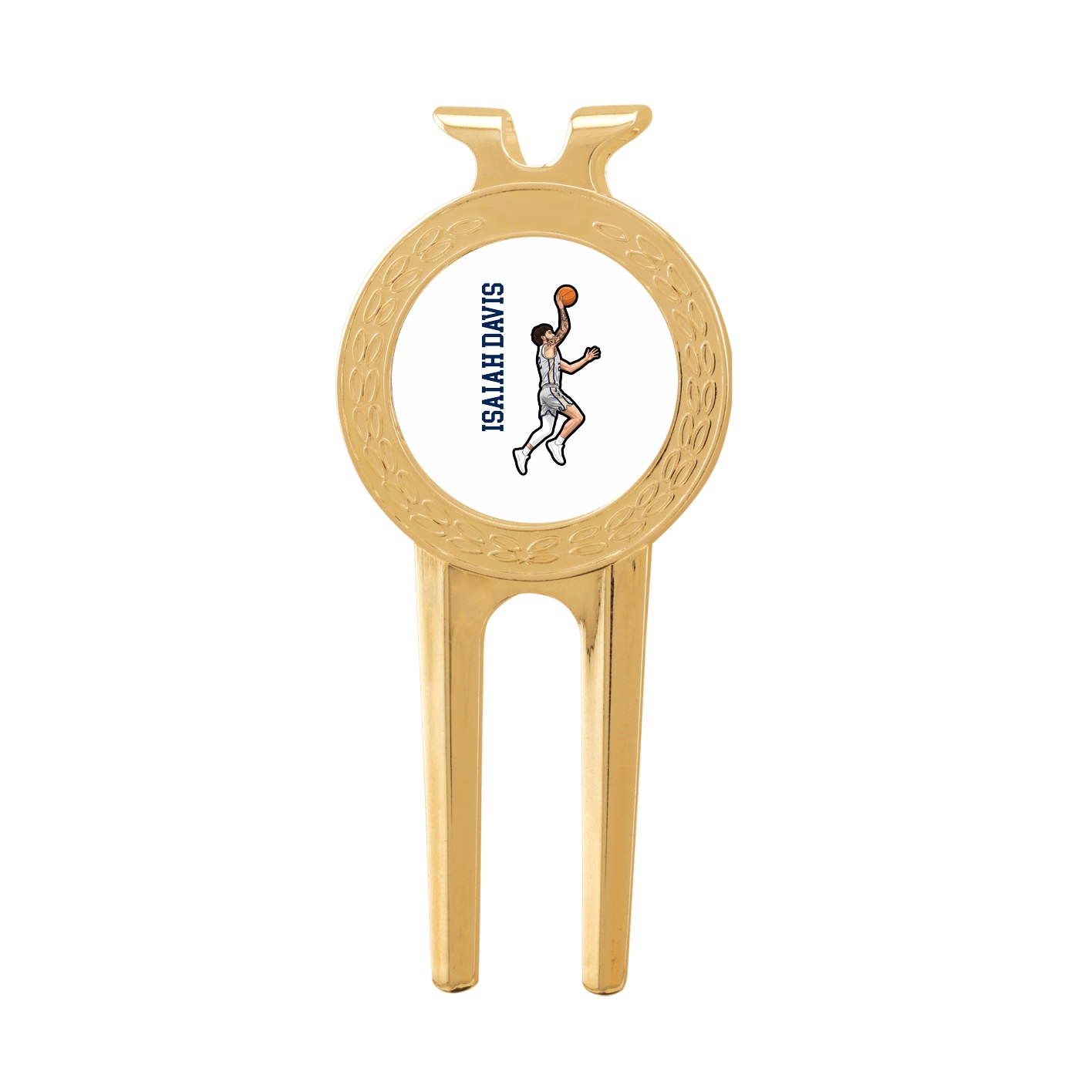 Divot Tool with Ball Marker — Name Vertical in Classic