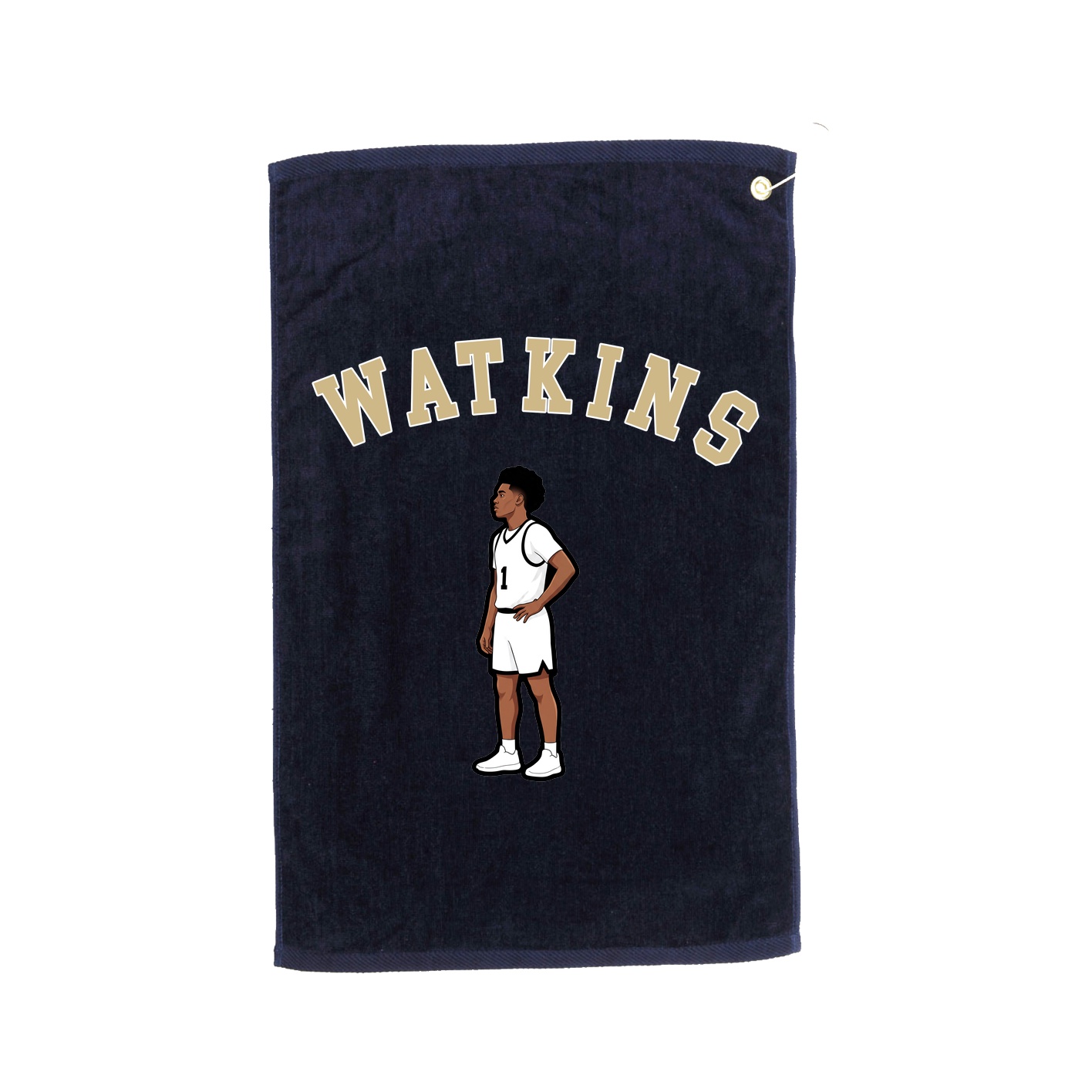Golf Towel — Shirsey Arch in Navy