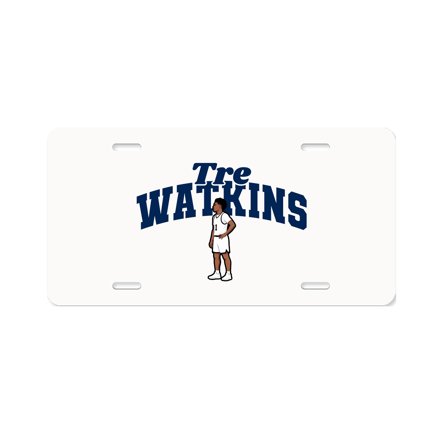 License Plate — Signature Arch in Classic