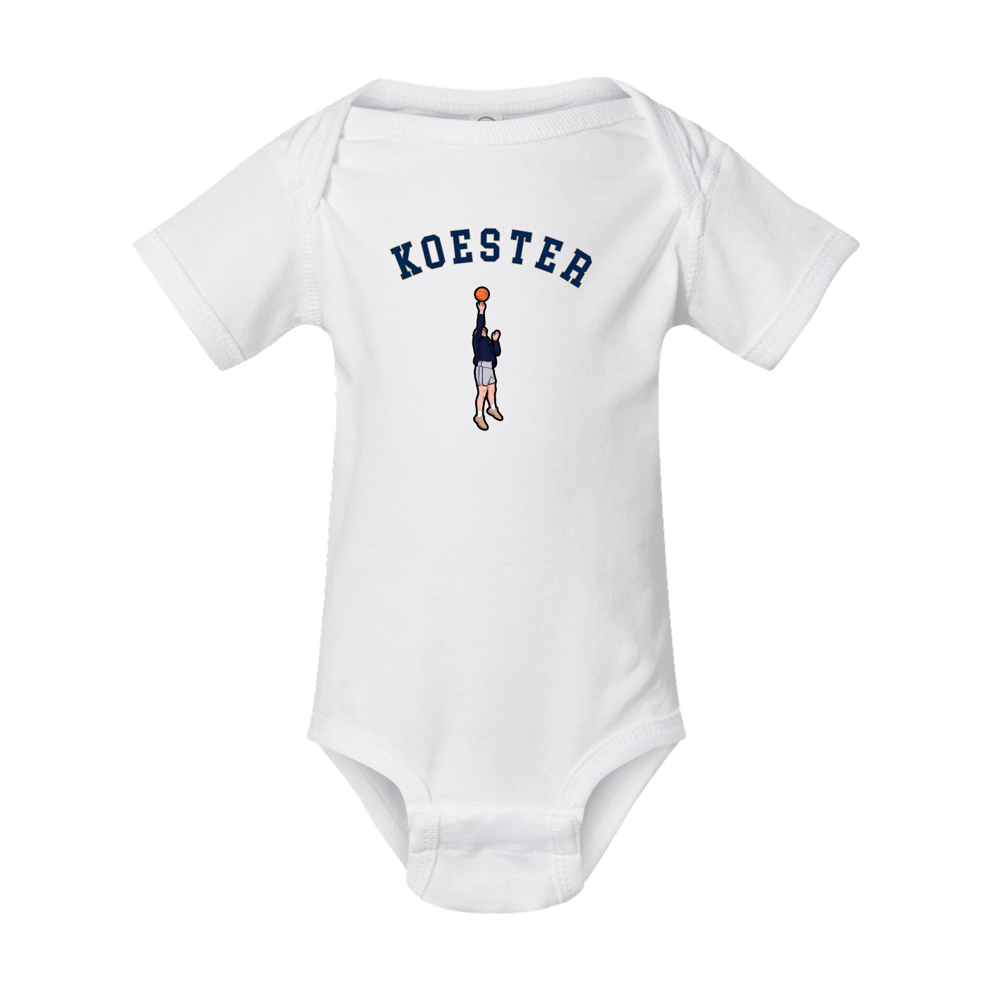 Baby Onesie — Shirsey Arch in White