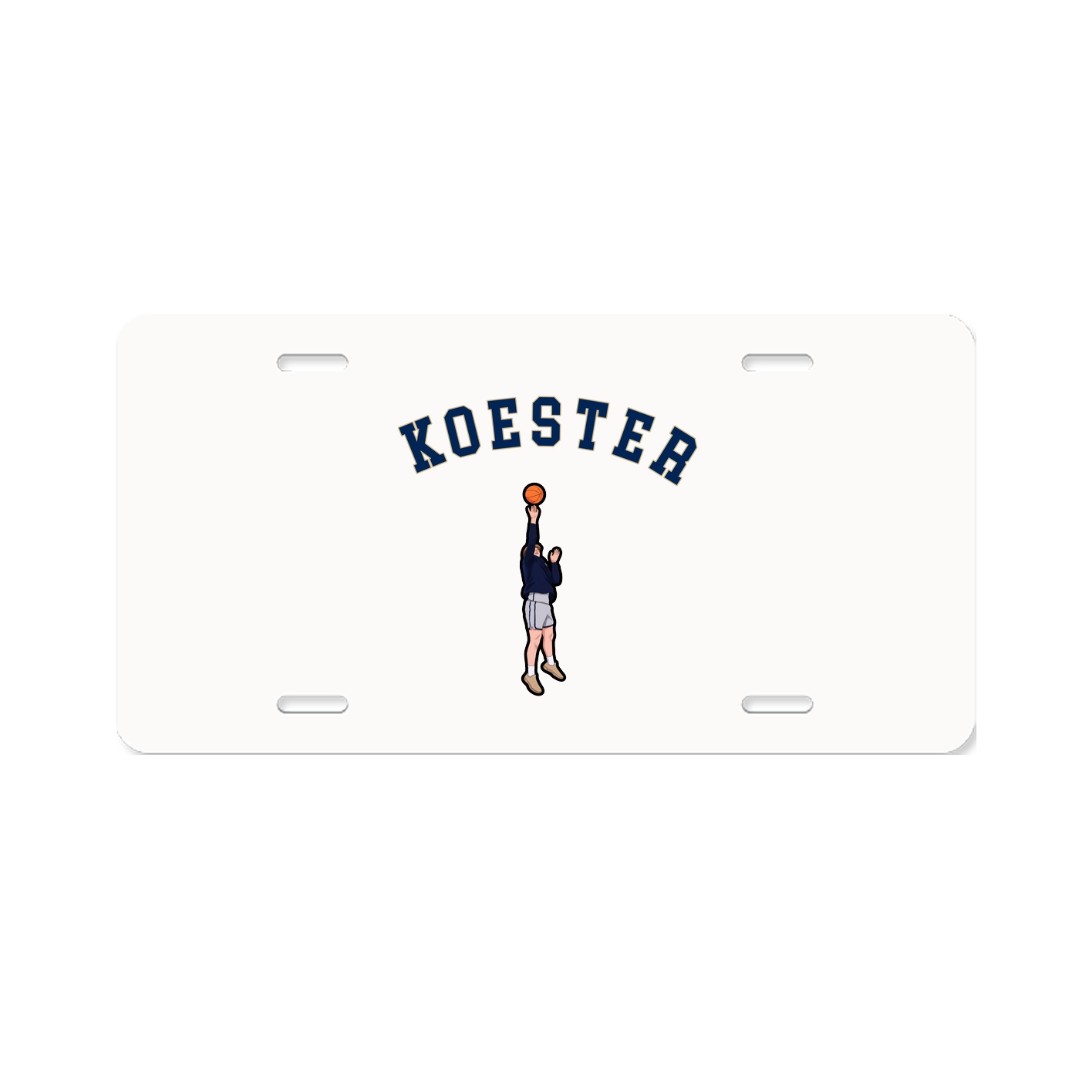 License Plate — Shirsey Arch in Classic