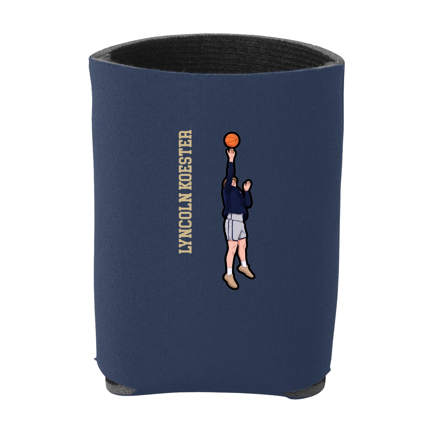 Can Holder — Name Vertical in Navy
