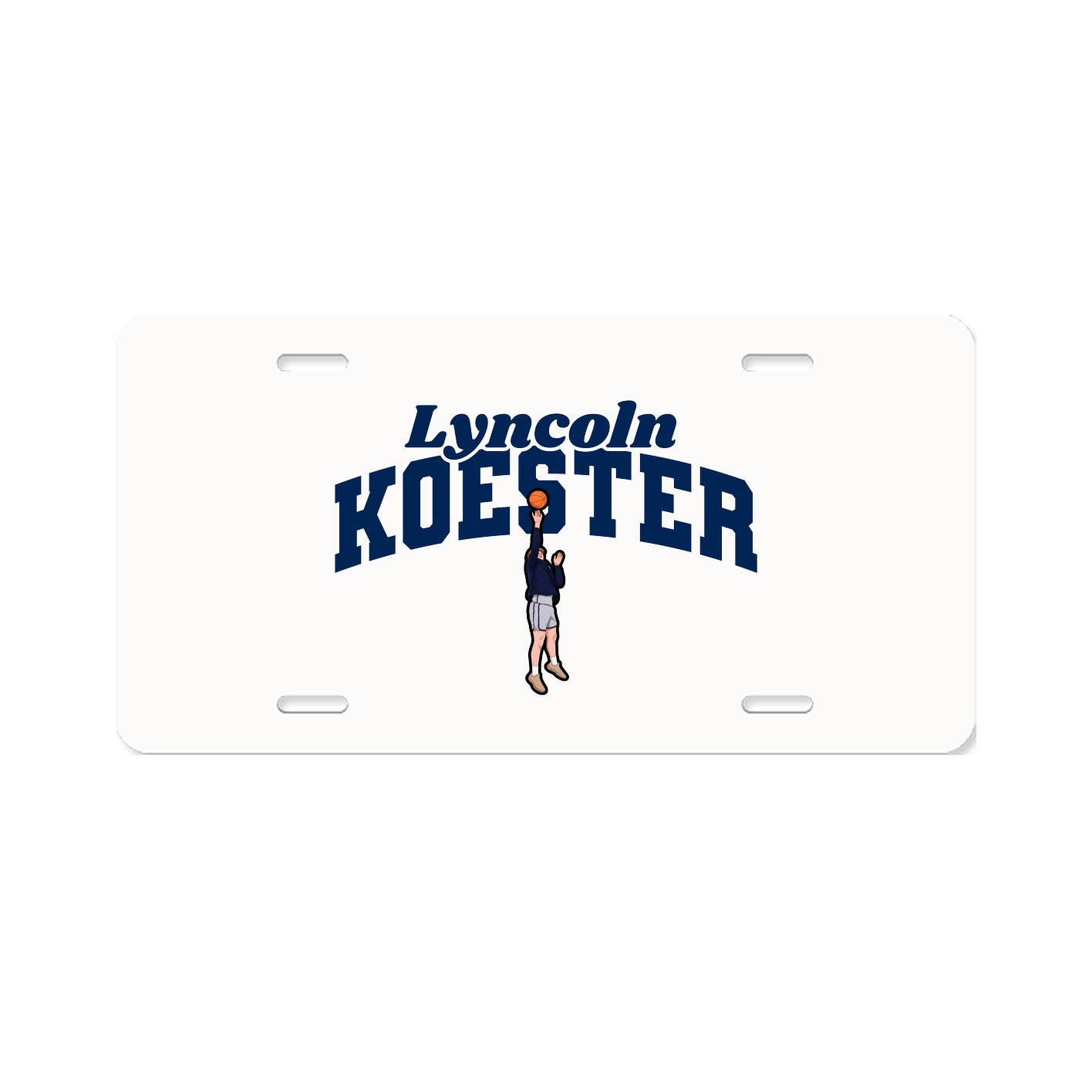 License Plate — Signature Arch in Classic