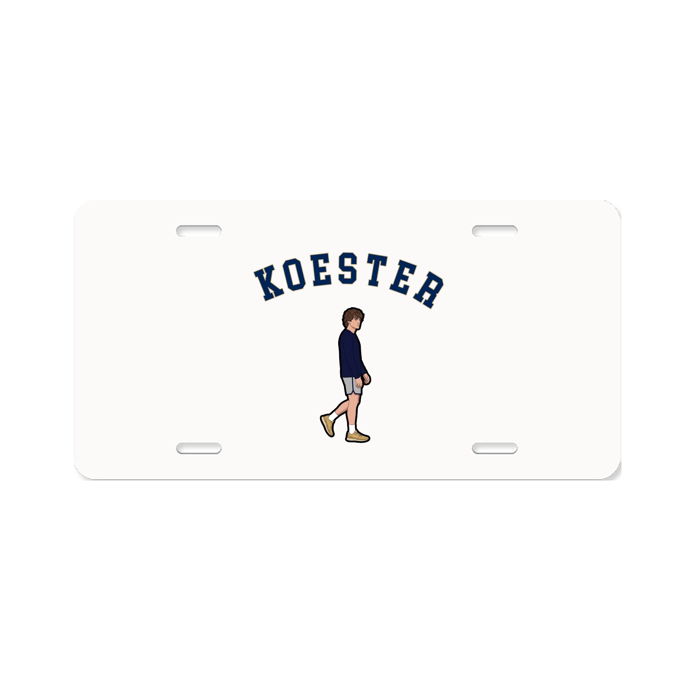 License Plate — Shirsey Arch in Classic