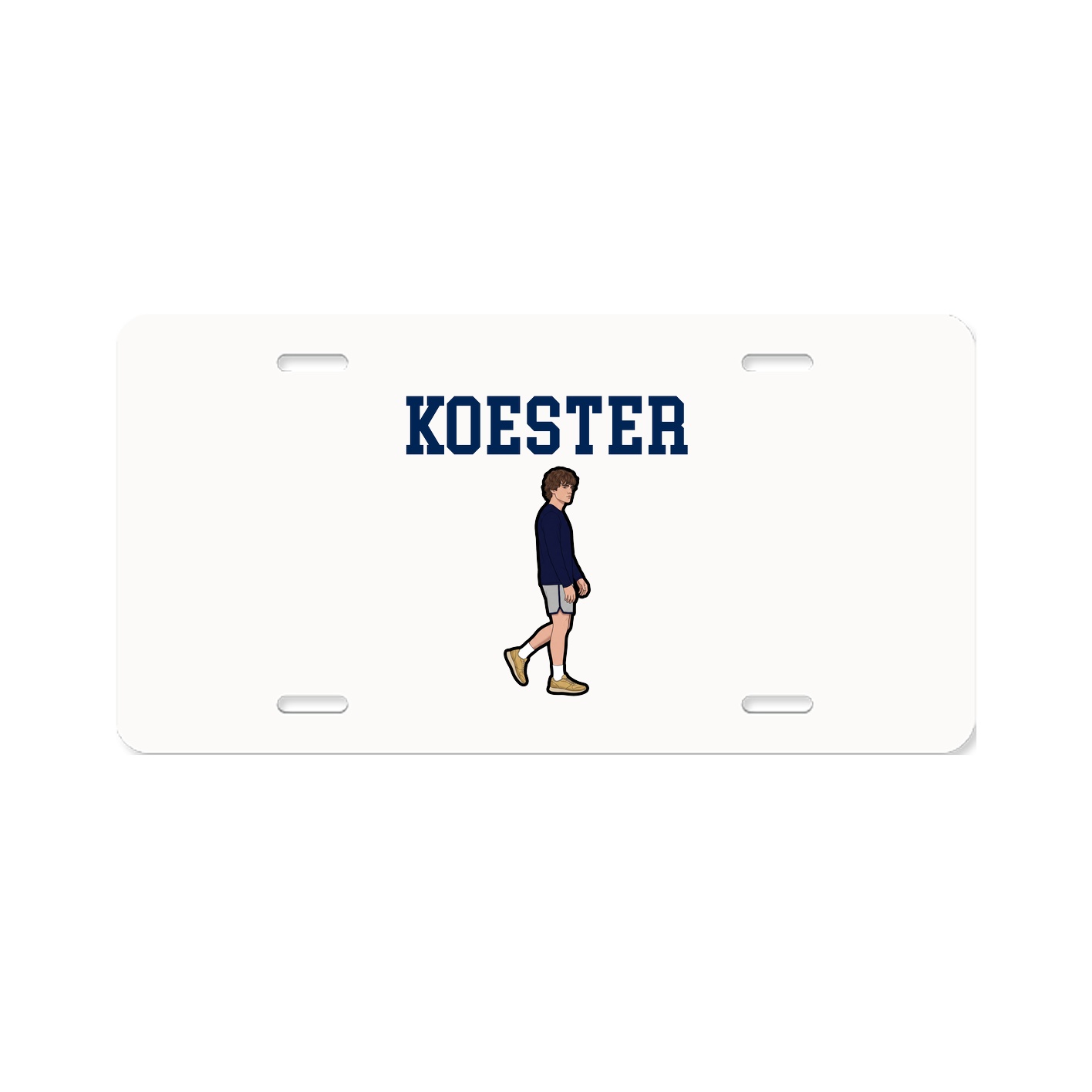 License Plate — Shirsey in Classic