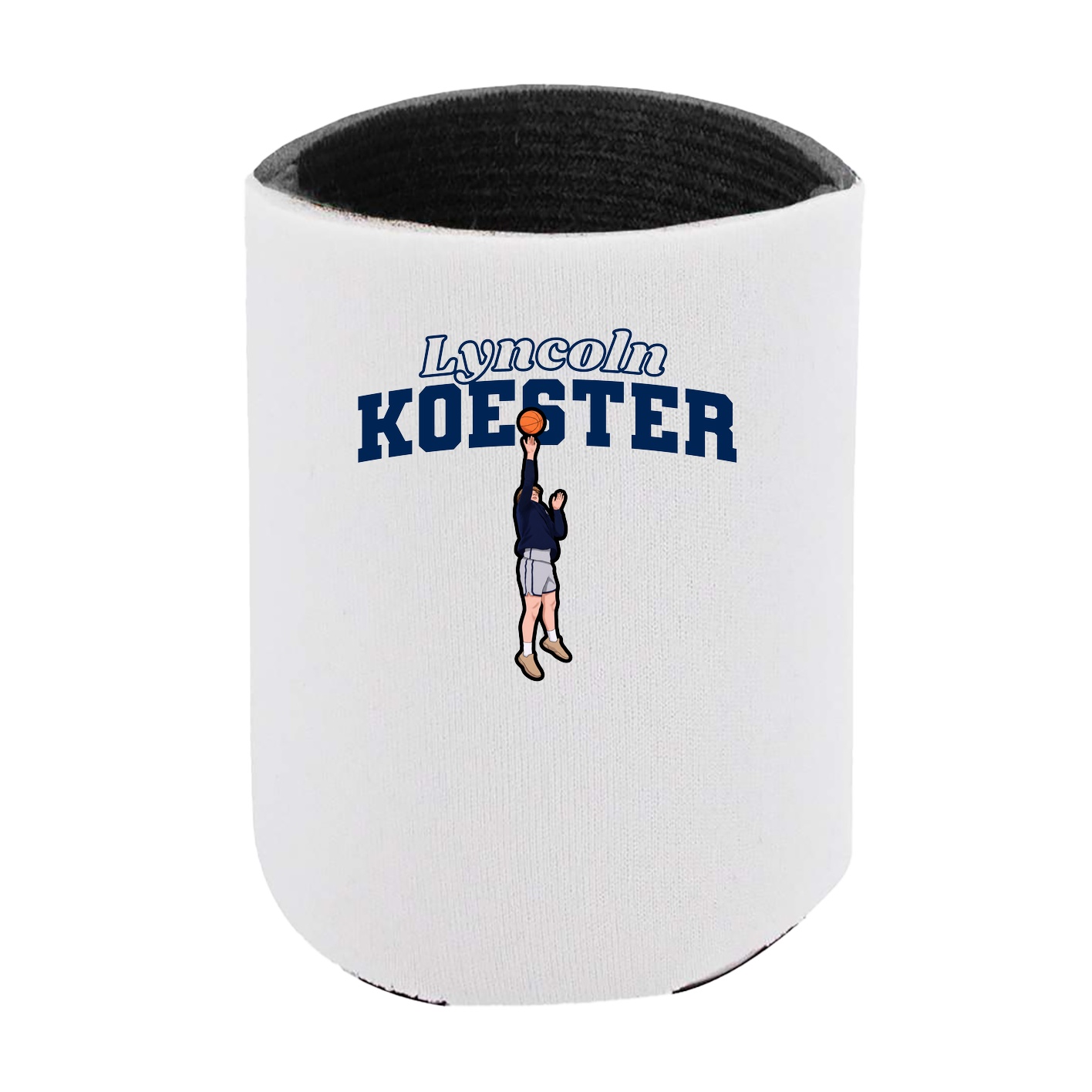 Can Holder — Name Arch in White
