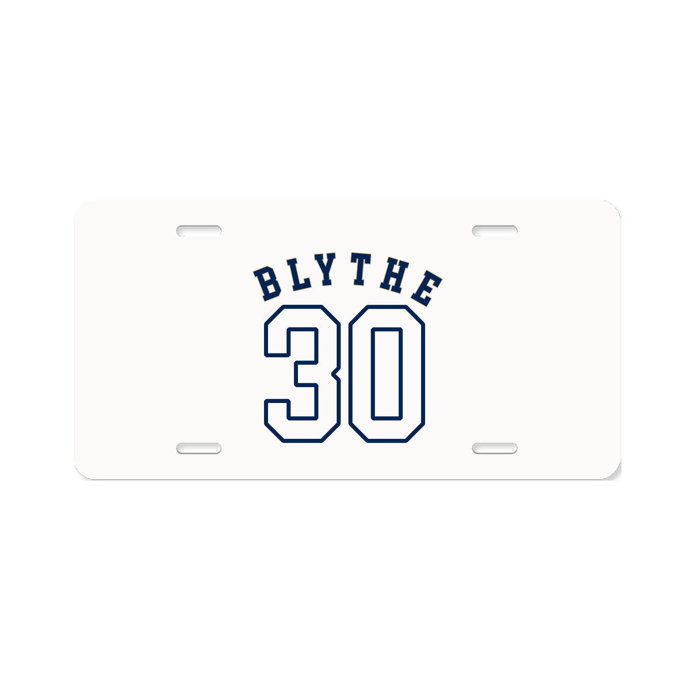 License Plate — Shirsey Arch in Classic