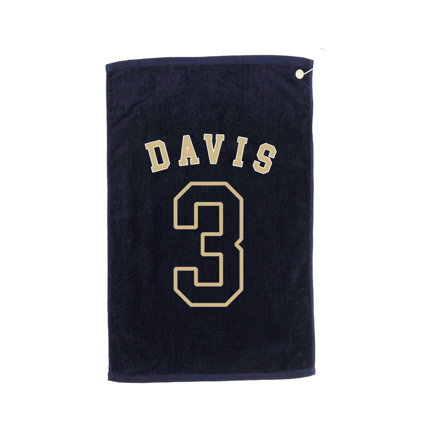 Golf Towel — Shirsey Arch in Navy