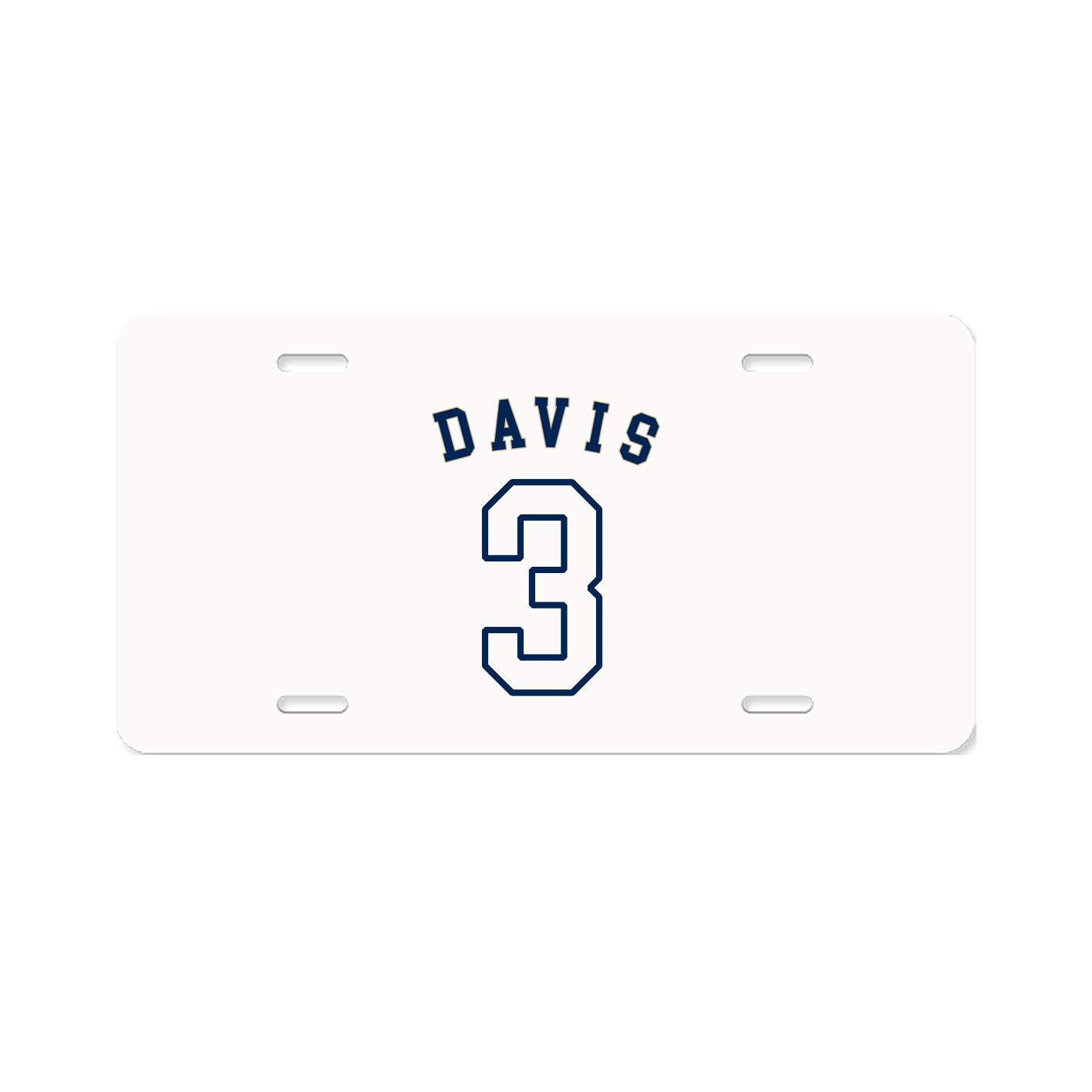 License Plate — Shirsey Arch in Classic