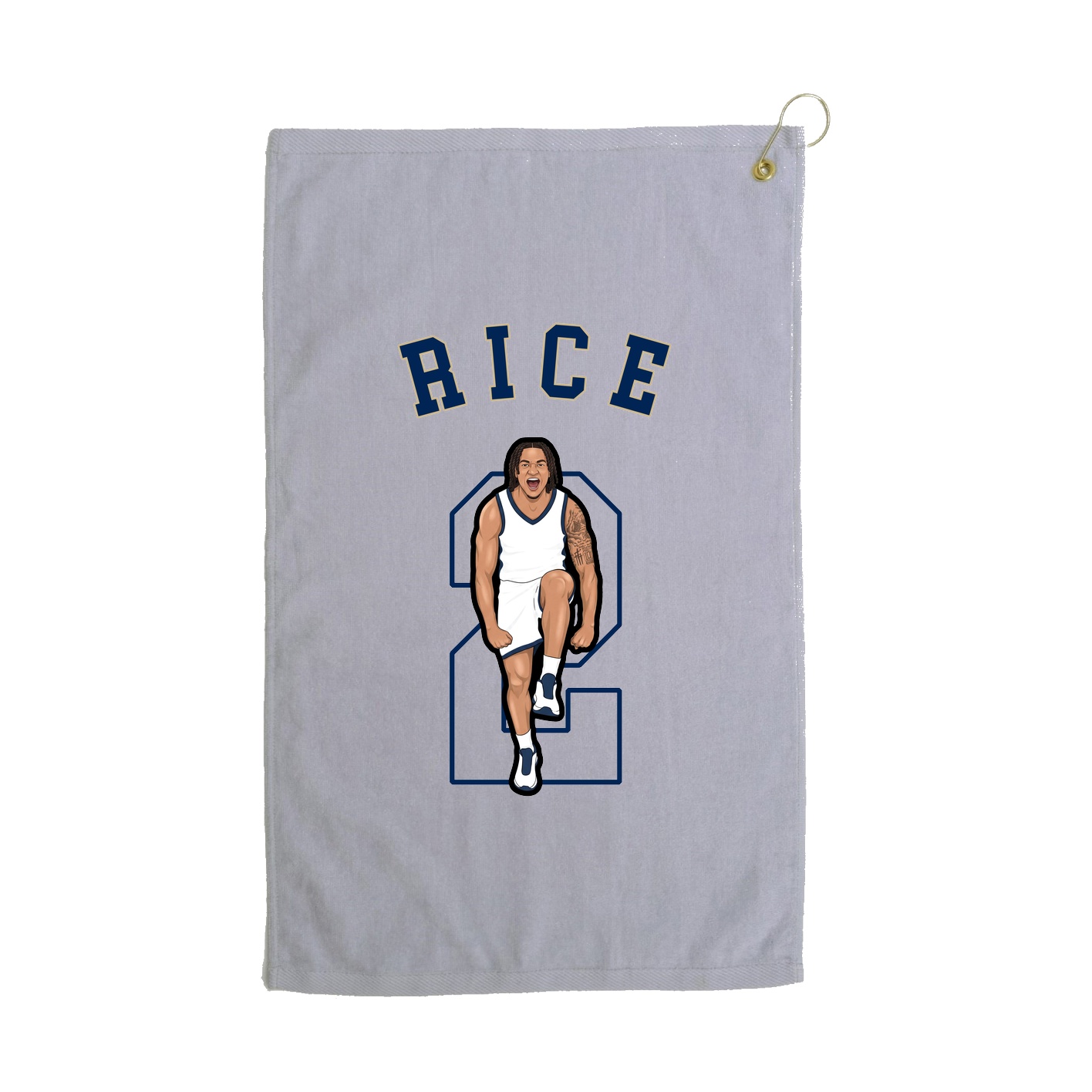 Golf Towel — Shirsey Arch in Grey