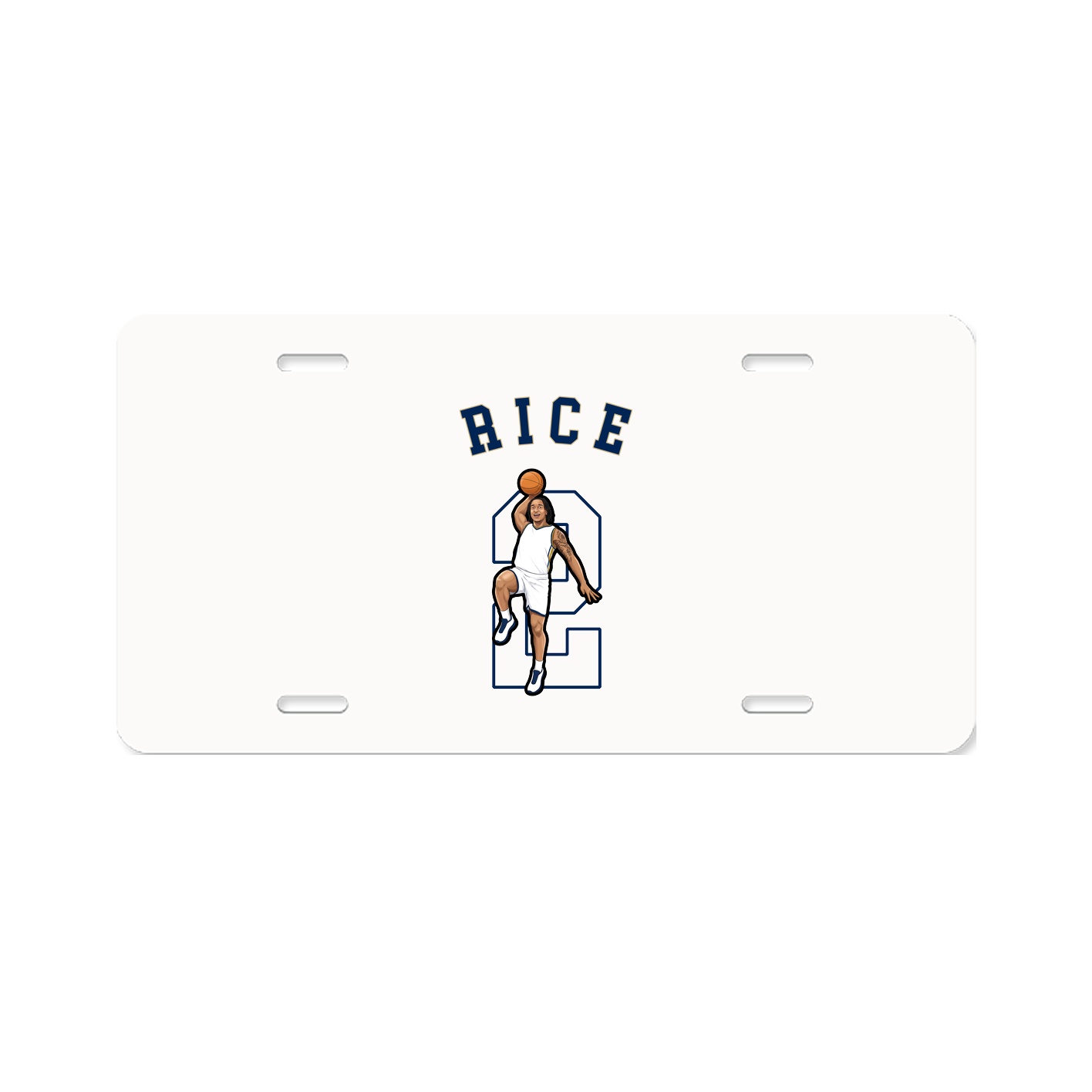 License Plate — Shirsey Arch in Classic