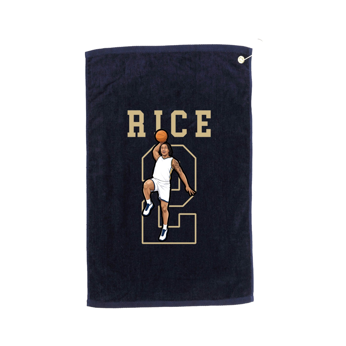 Golf Towel — Shirsey in Navy