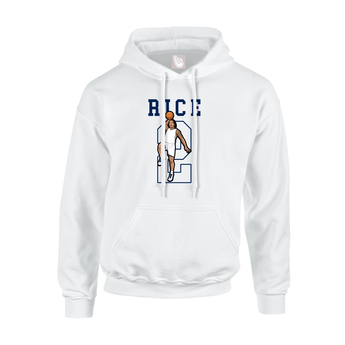 Youth Hoodie — Shirsey in White
