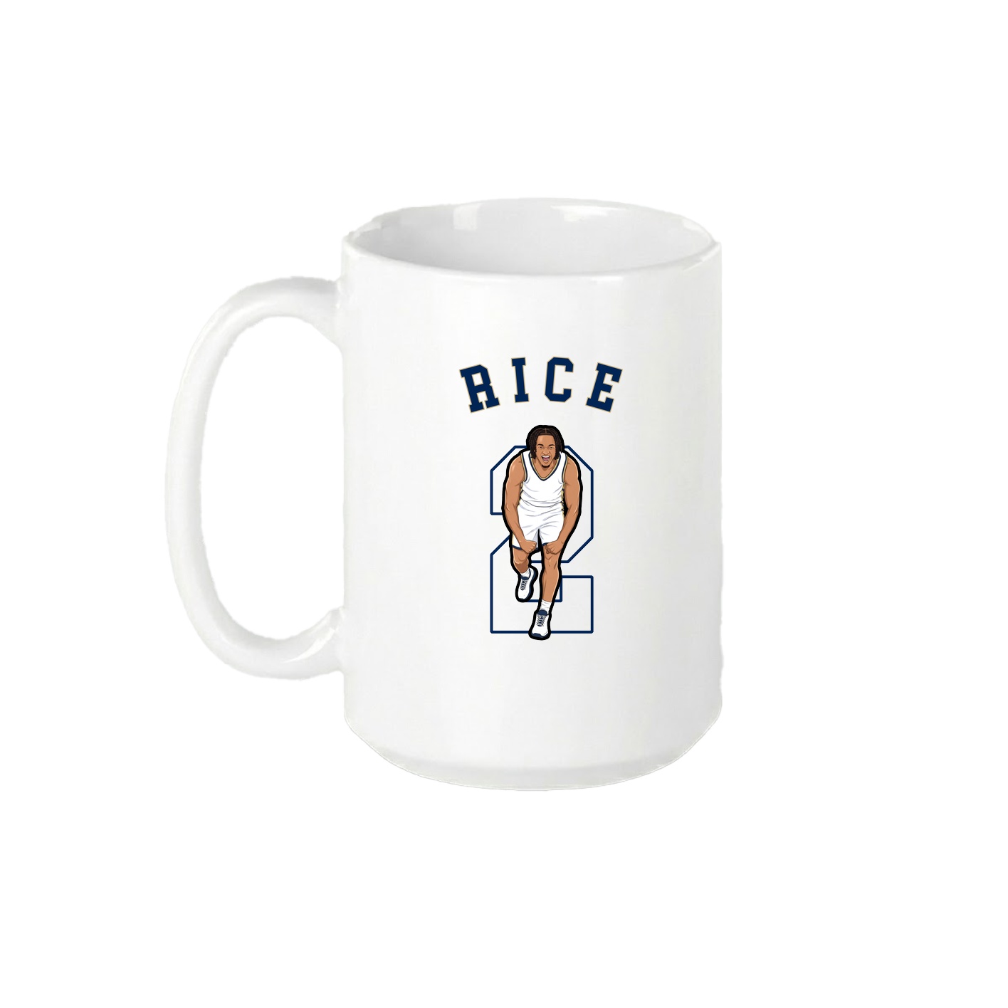15oz Coffee Mug — Shirsey Arch in White