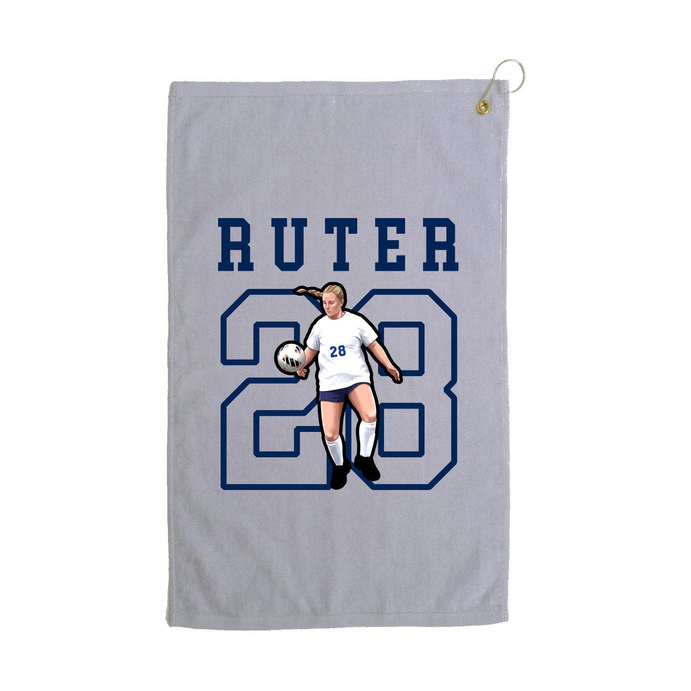 Golf Towel — Shirsey in Grey