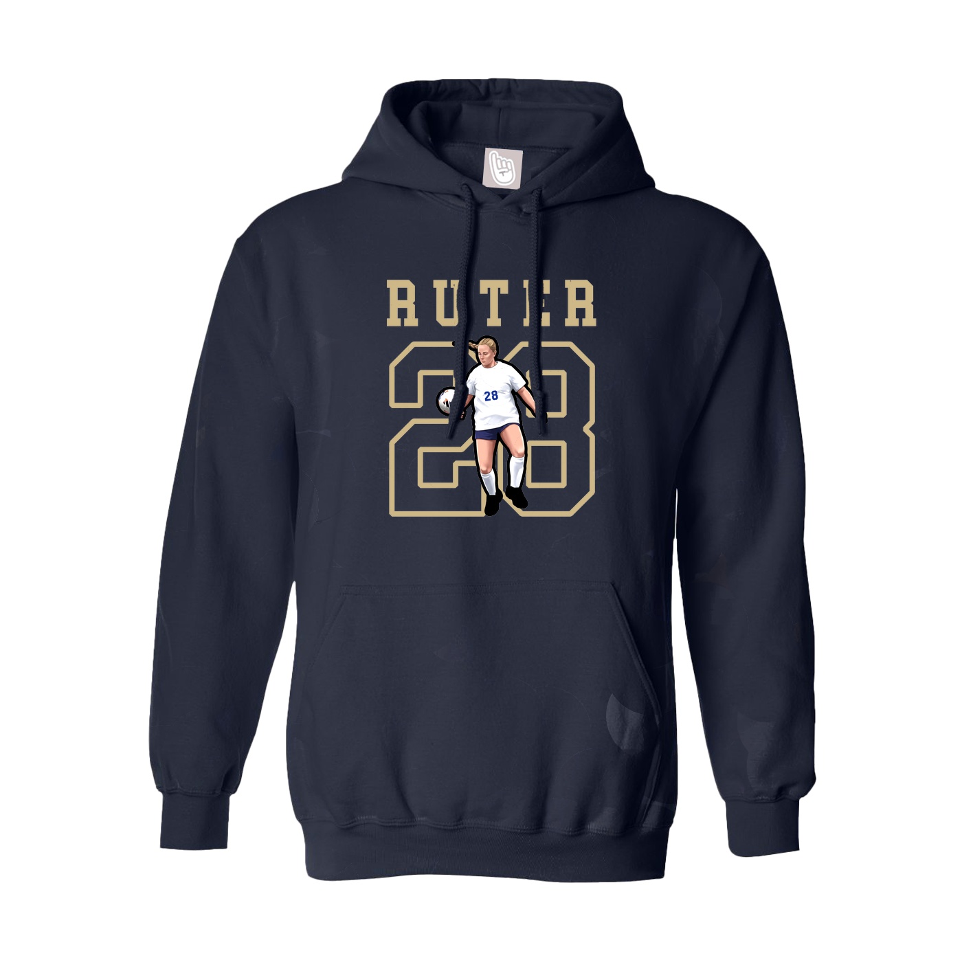 Hoodie — Shirsey in Navy