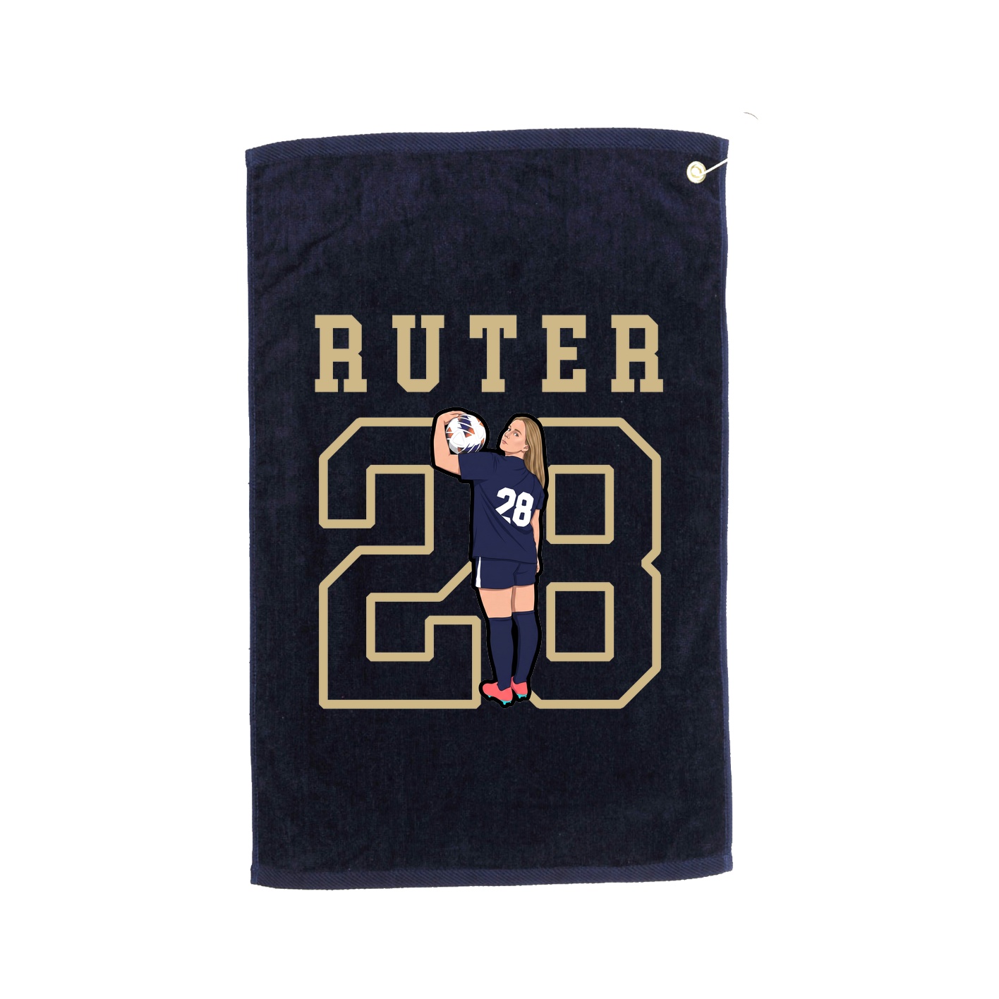 Golf Towel — Shirsey in Navy