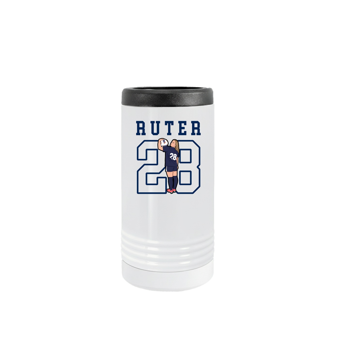 Slim Beverage Holder — Shirsey in White