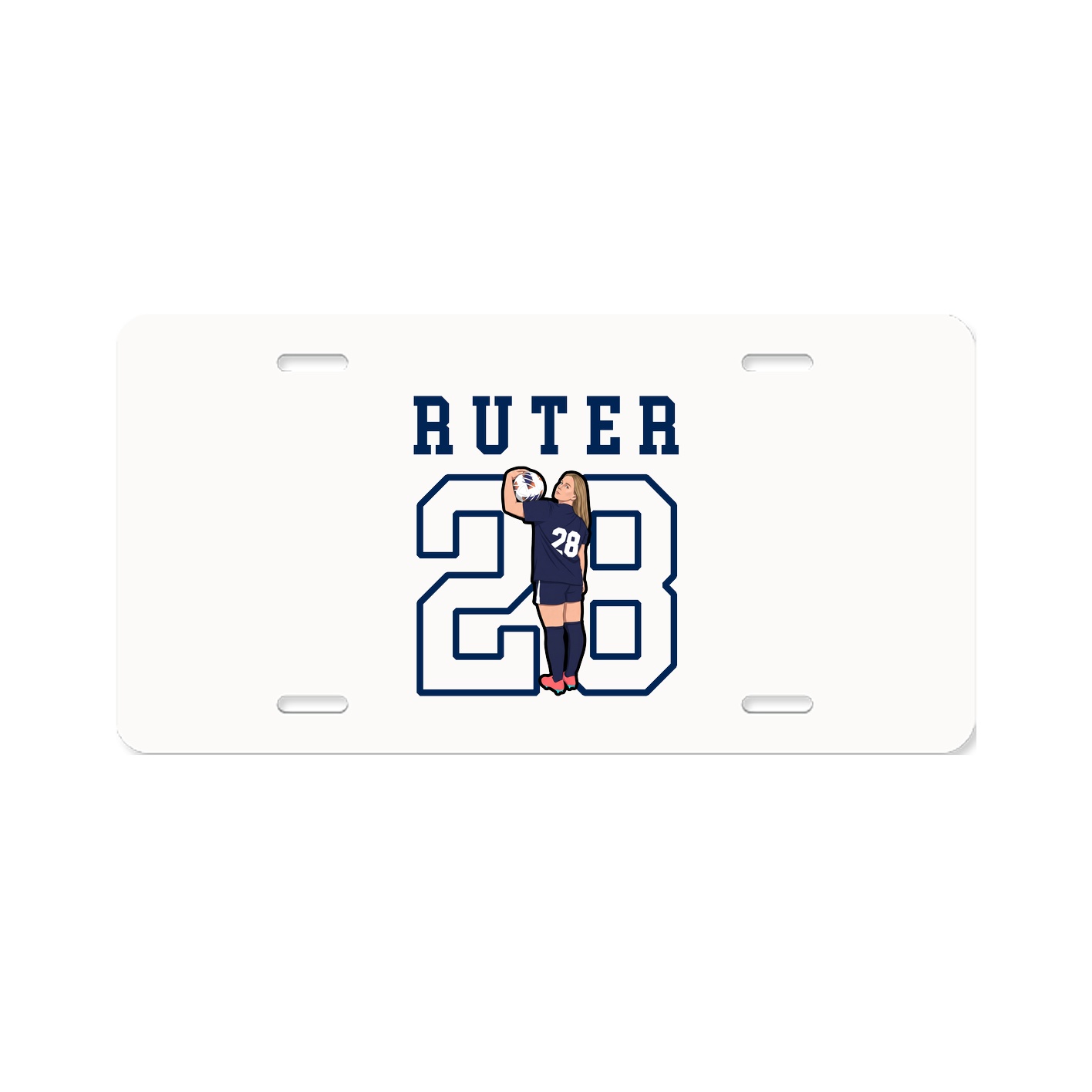 License Plate — Shirsey in Classic