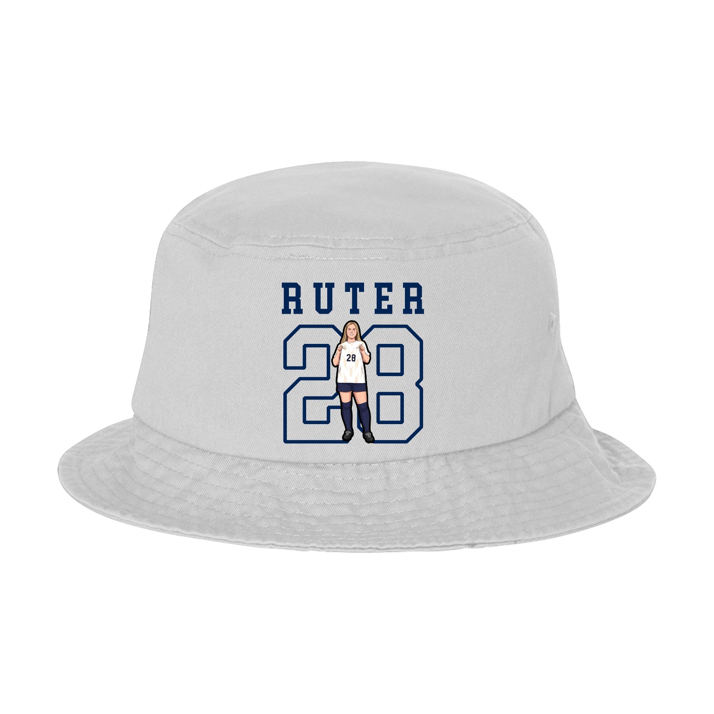 Bucket Cap — Shirsey in White
