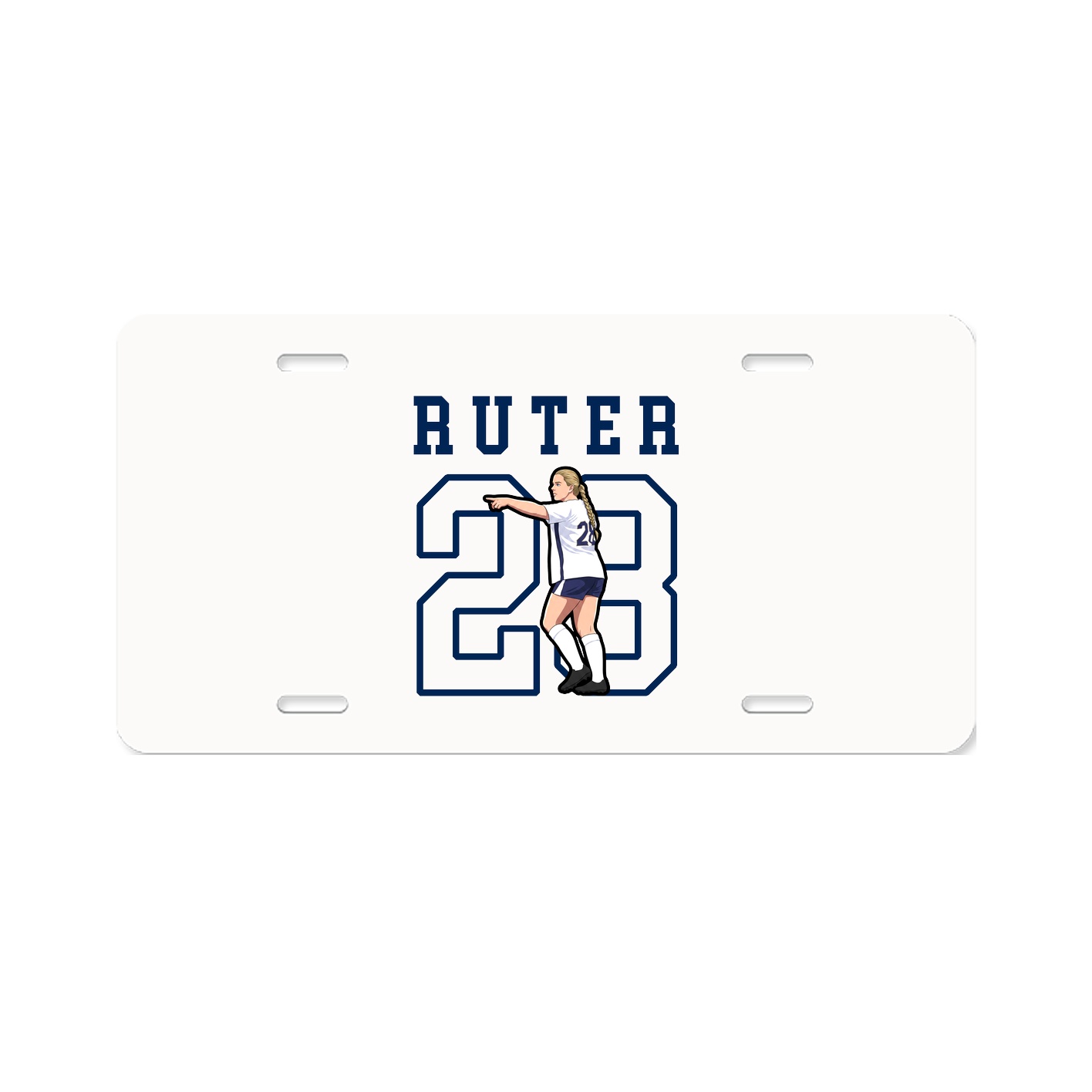 License Plate — Shirsey in Classic