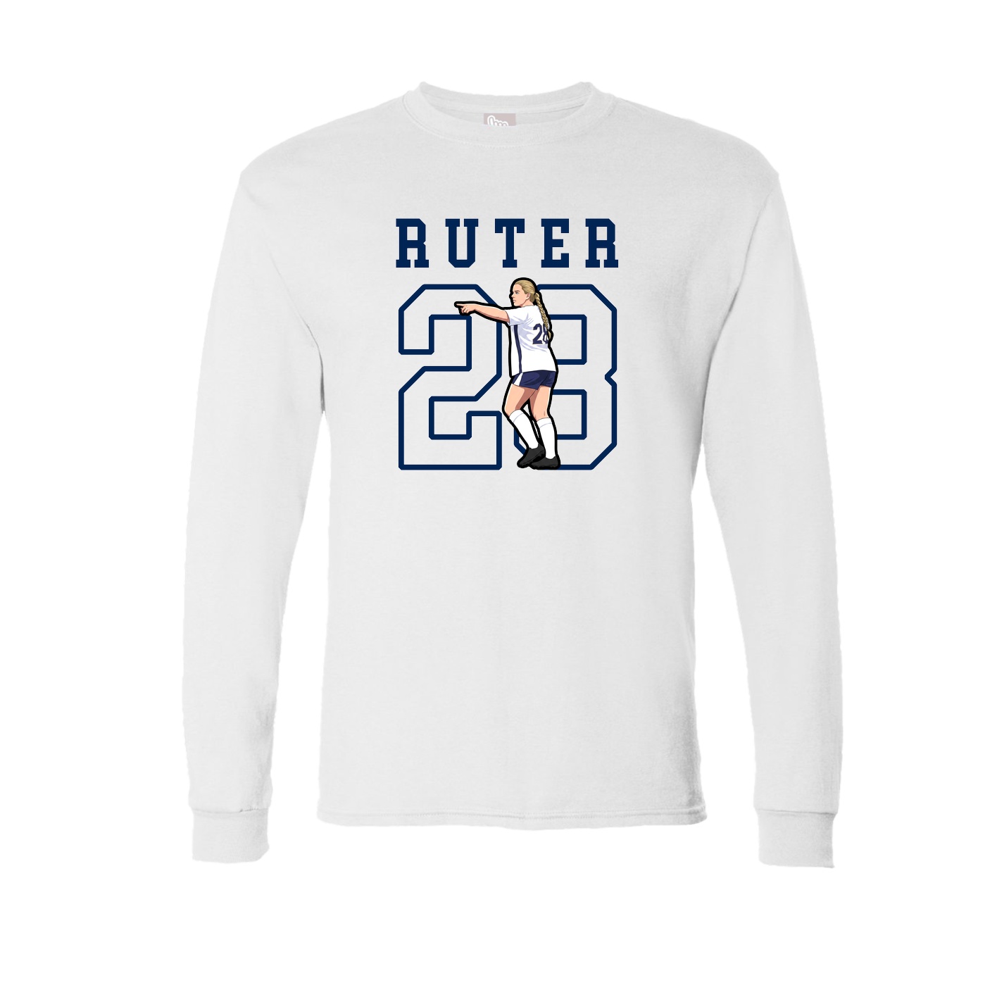 Long Sleeve Tee — Shirsey in White