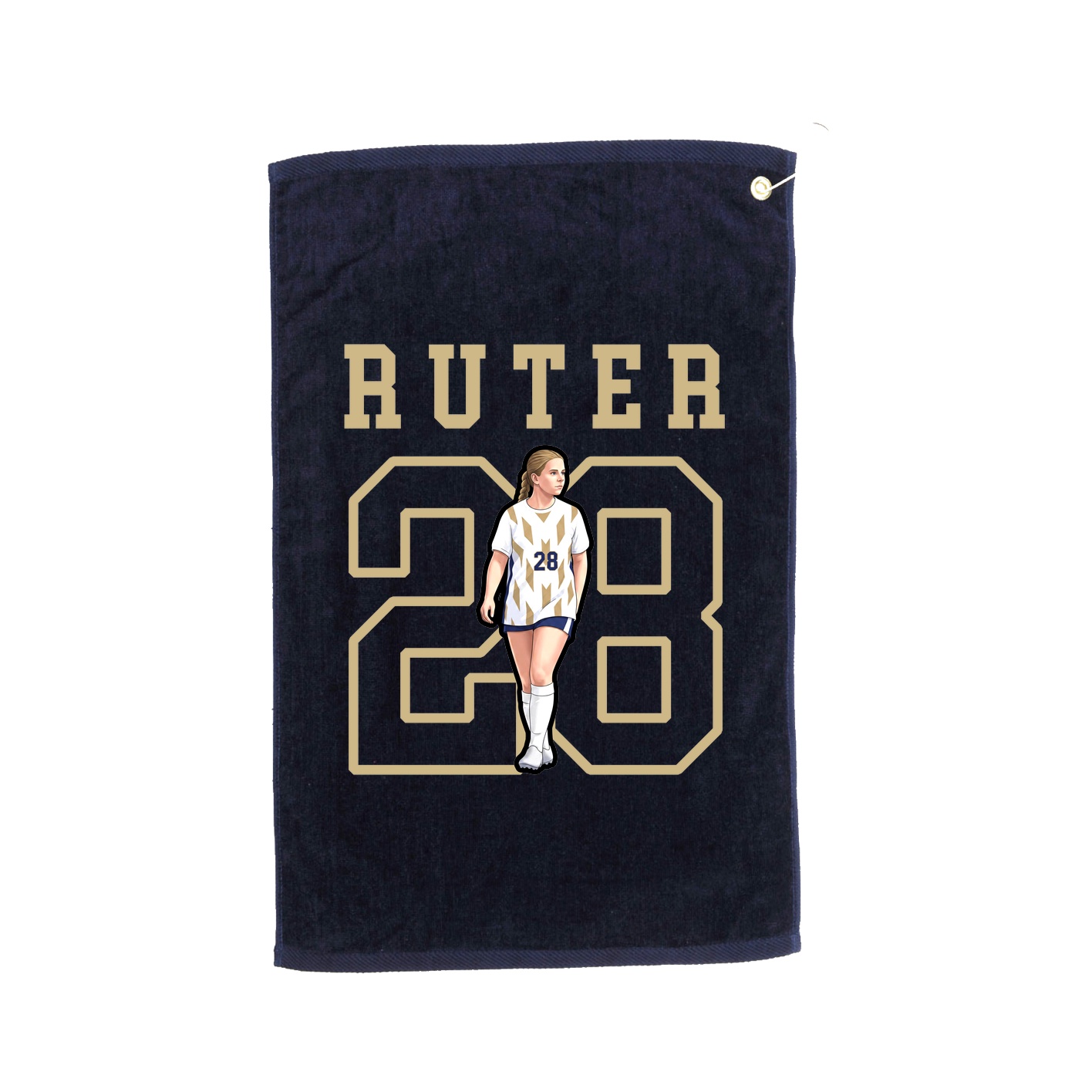 Golf Towel — Shirsey in Navy