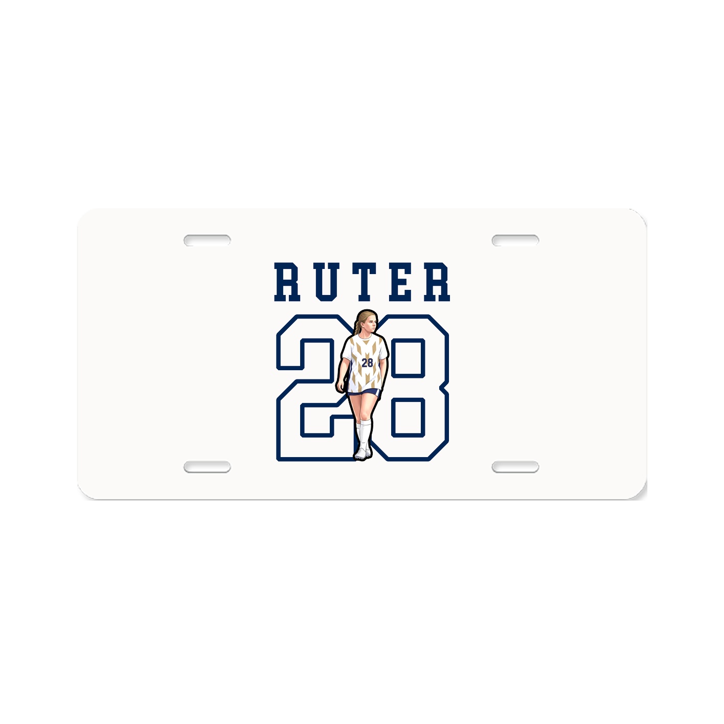 License Plate — Shirsey in Classic