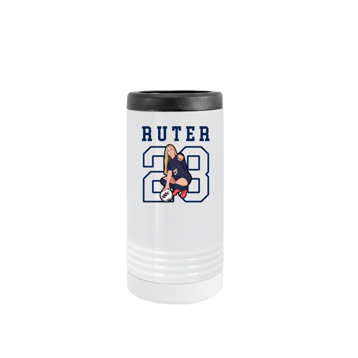Slim Beverage Holder — Shirsey in White