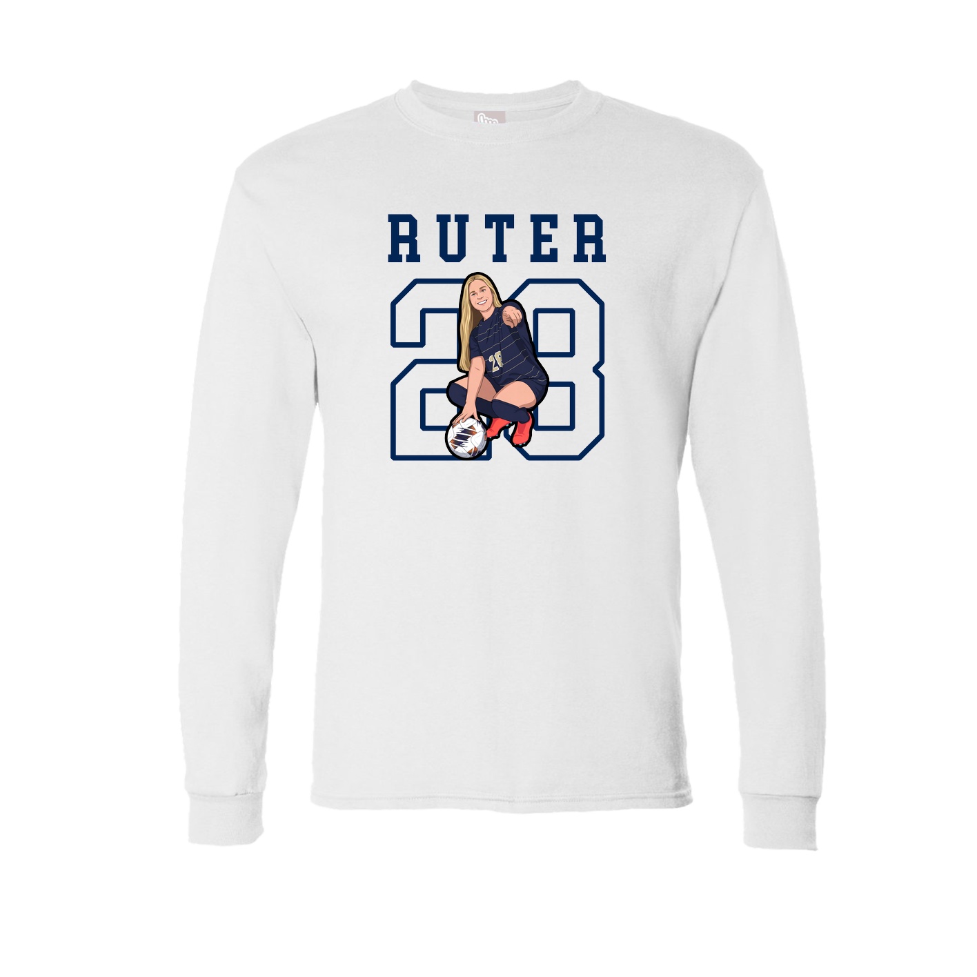 Long Sleeve Tee — Shirsey in White