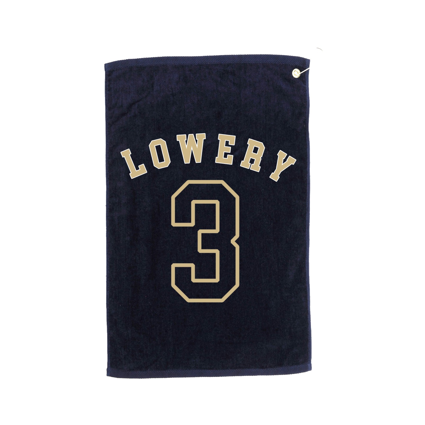 Golf Towel — Shirsey Arch in Navy