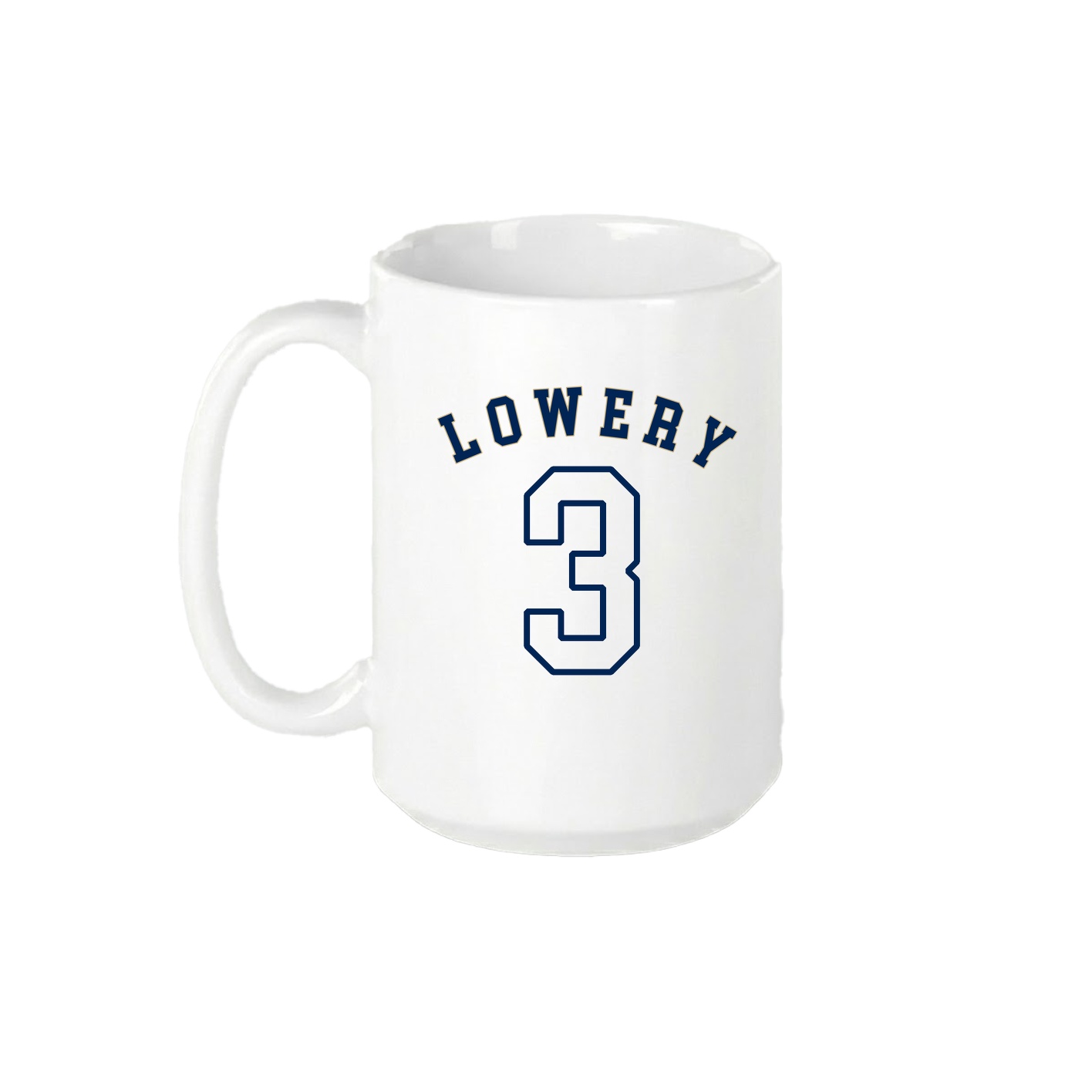 15oz Coffee Mug — Shirsey Arch in White