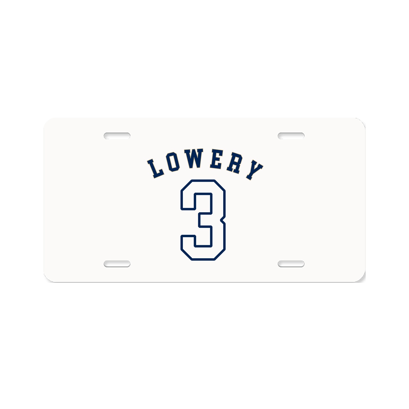 License Plate — Shirsey Arch in Classic