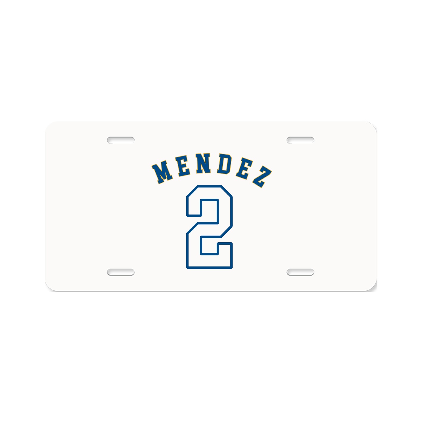 License Plate — Shirsey Arch in Classic