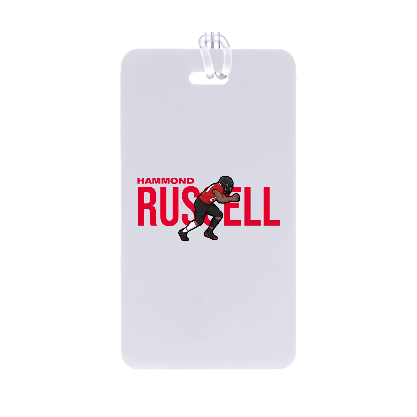Bag Tag — Player Name in Classic