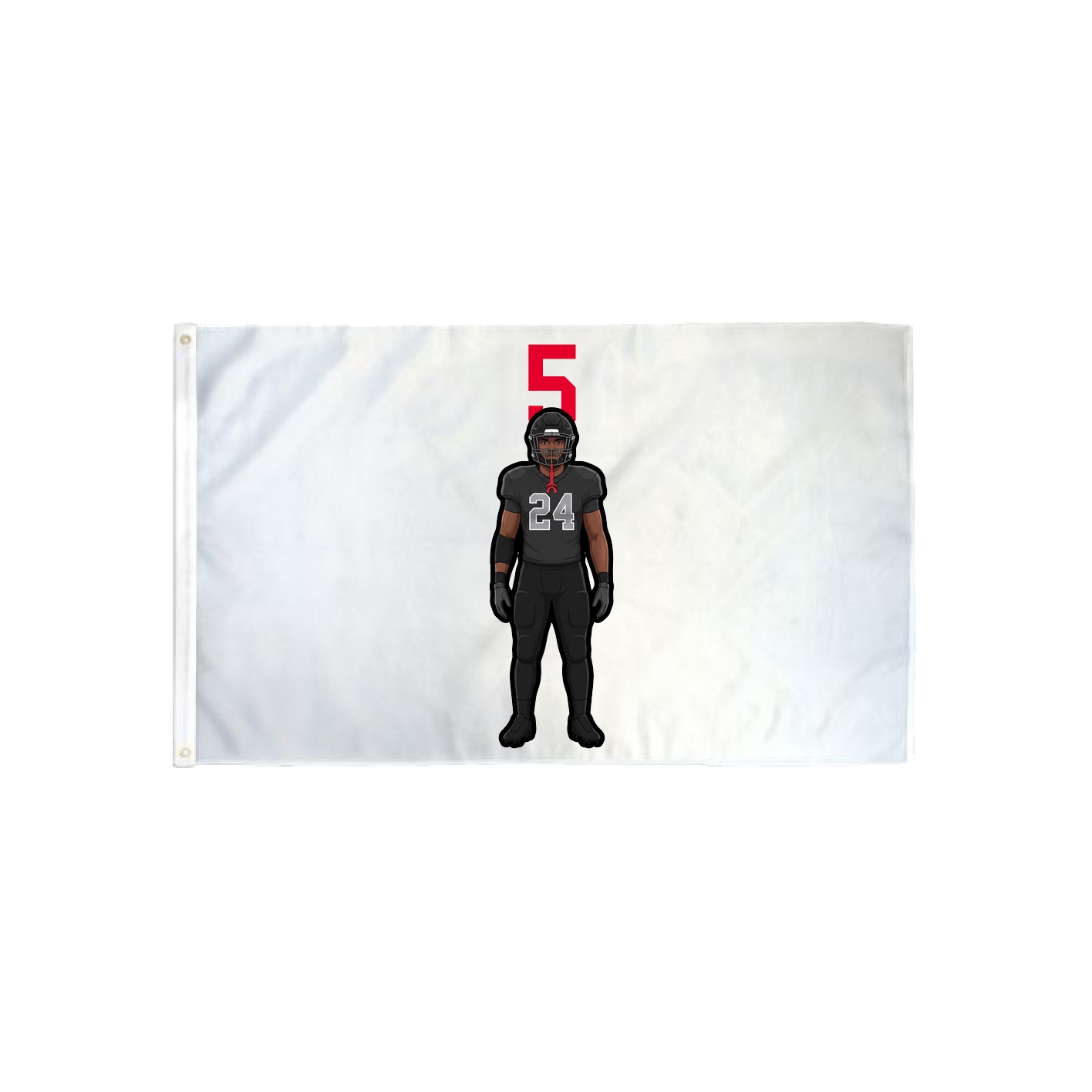 3x5 Flag — Number Top in Classic