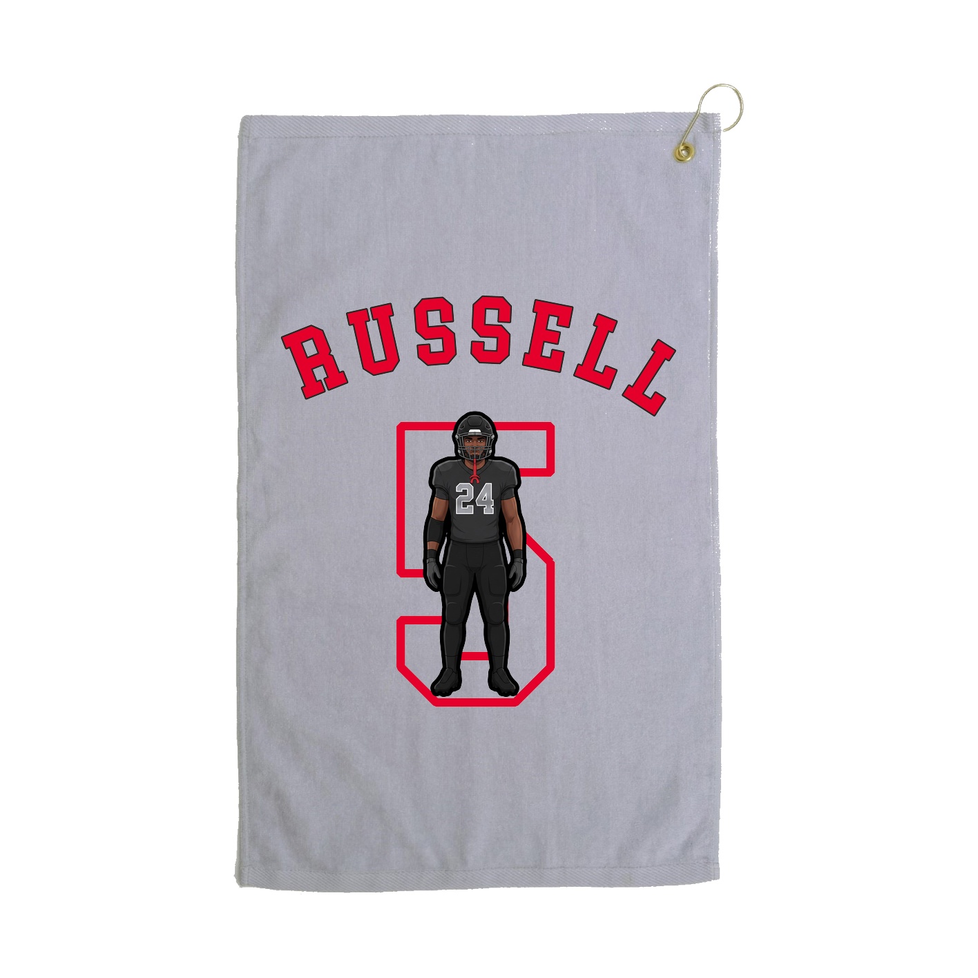 Golf Towel — Shirsey Arch in Grey