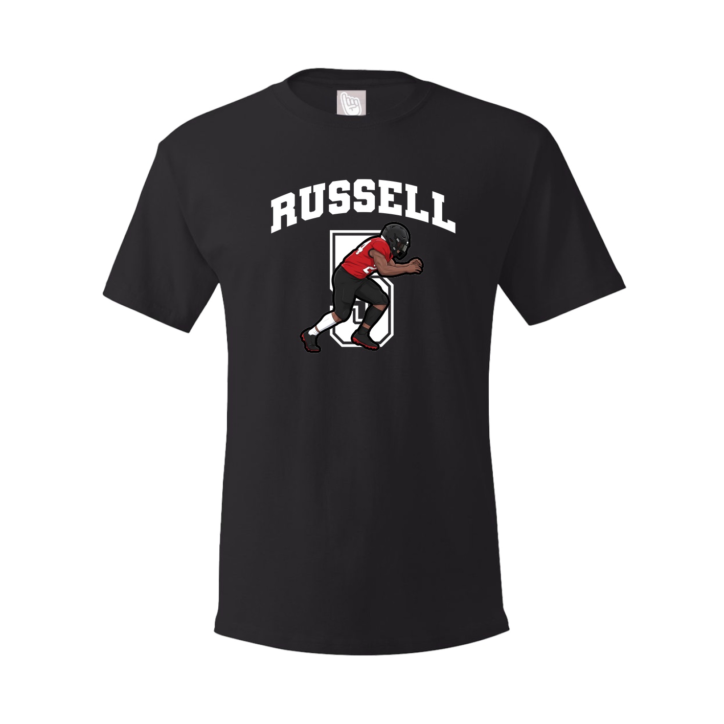 Youth Tee — Number in Black