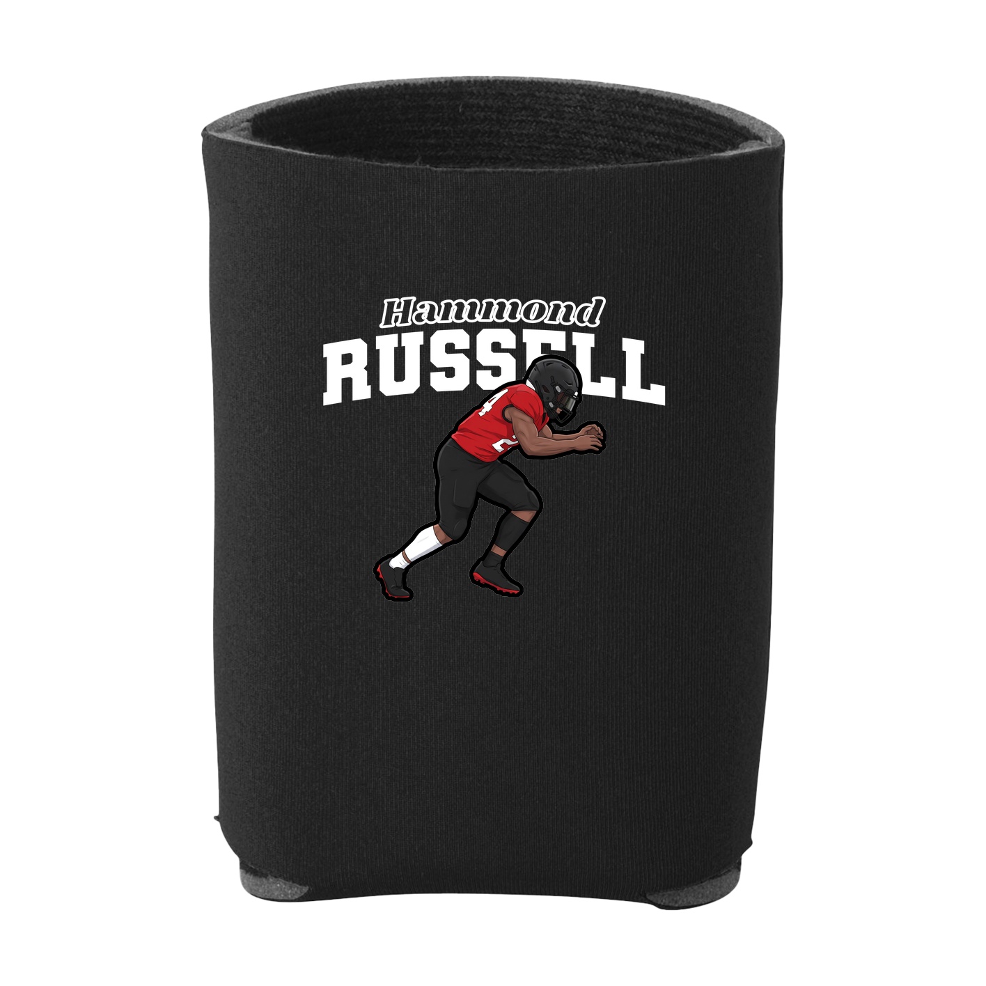 Can Holder — Name Arch in Black